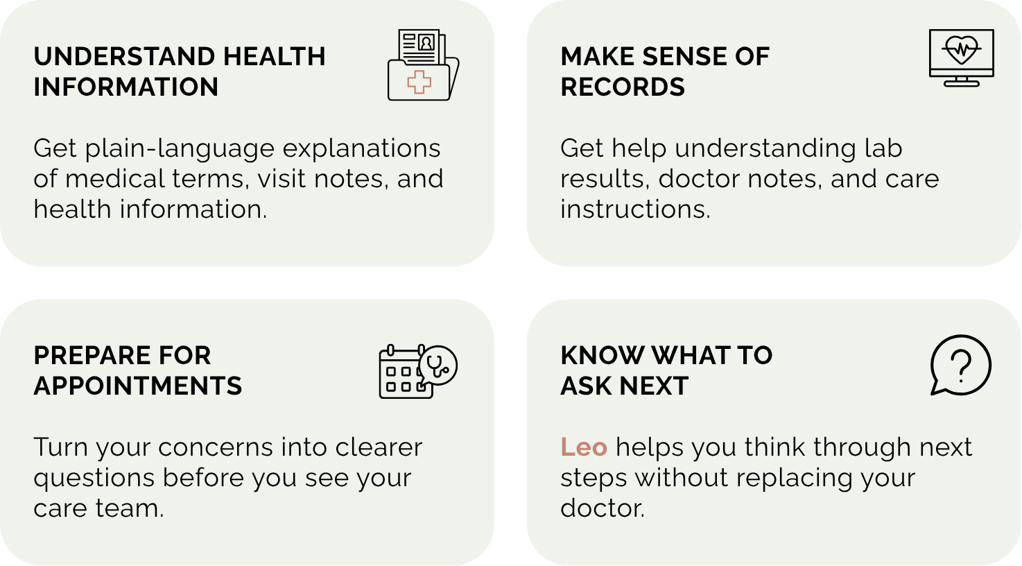 Understand health information: get plain-language explanations of medical terms