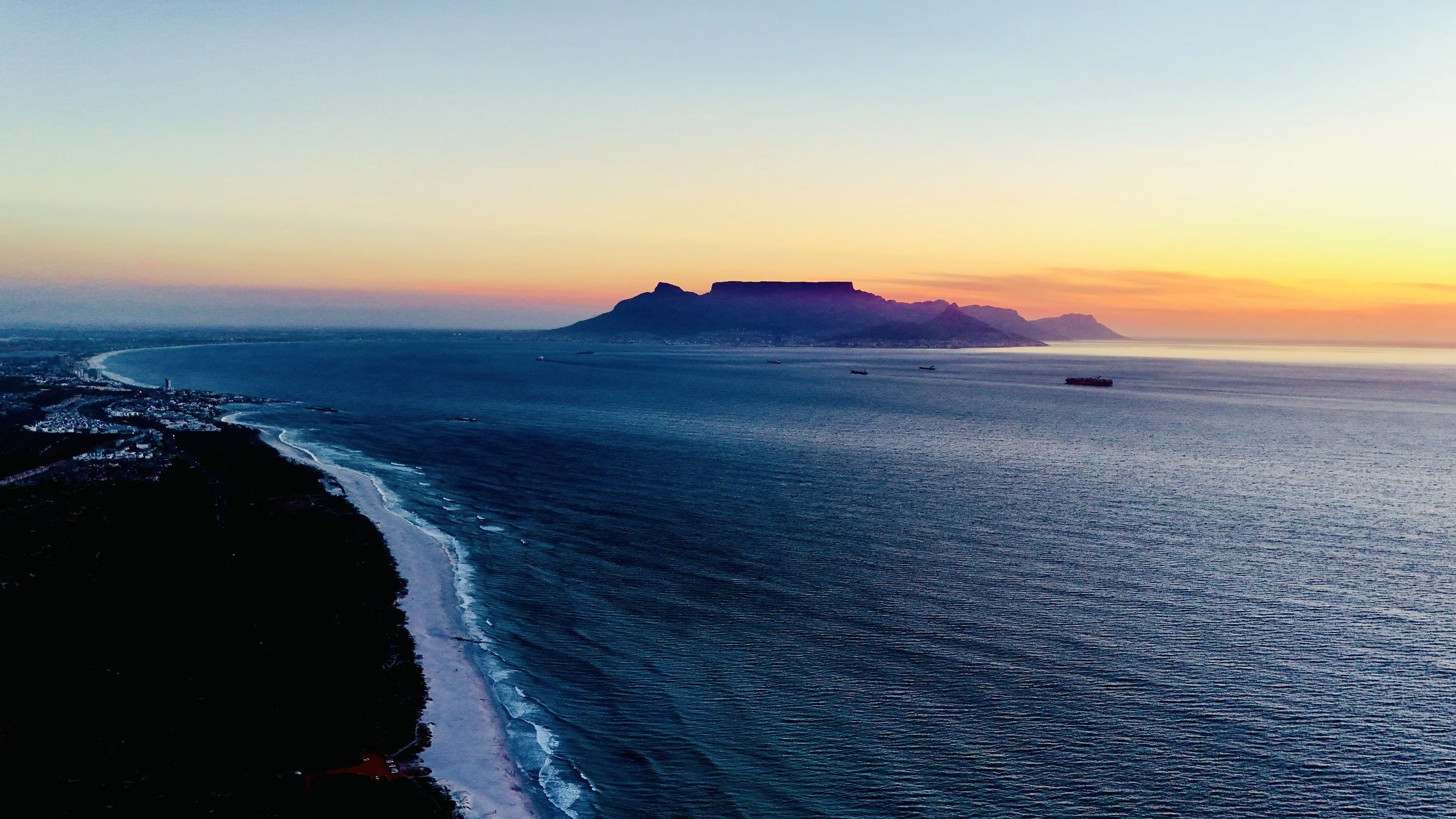 Cape Town from Blouberg Strand