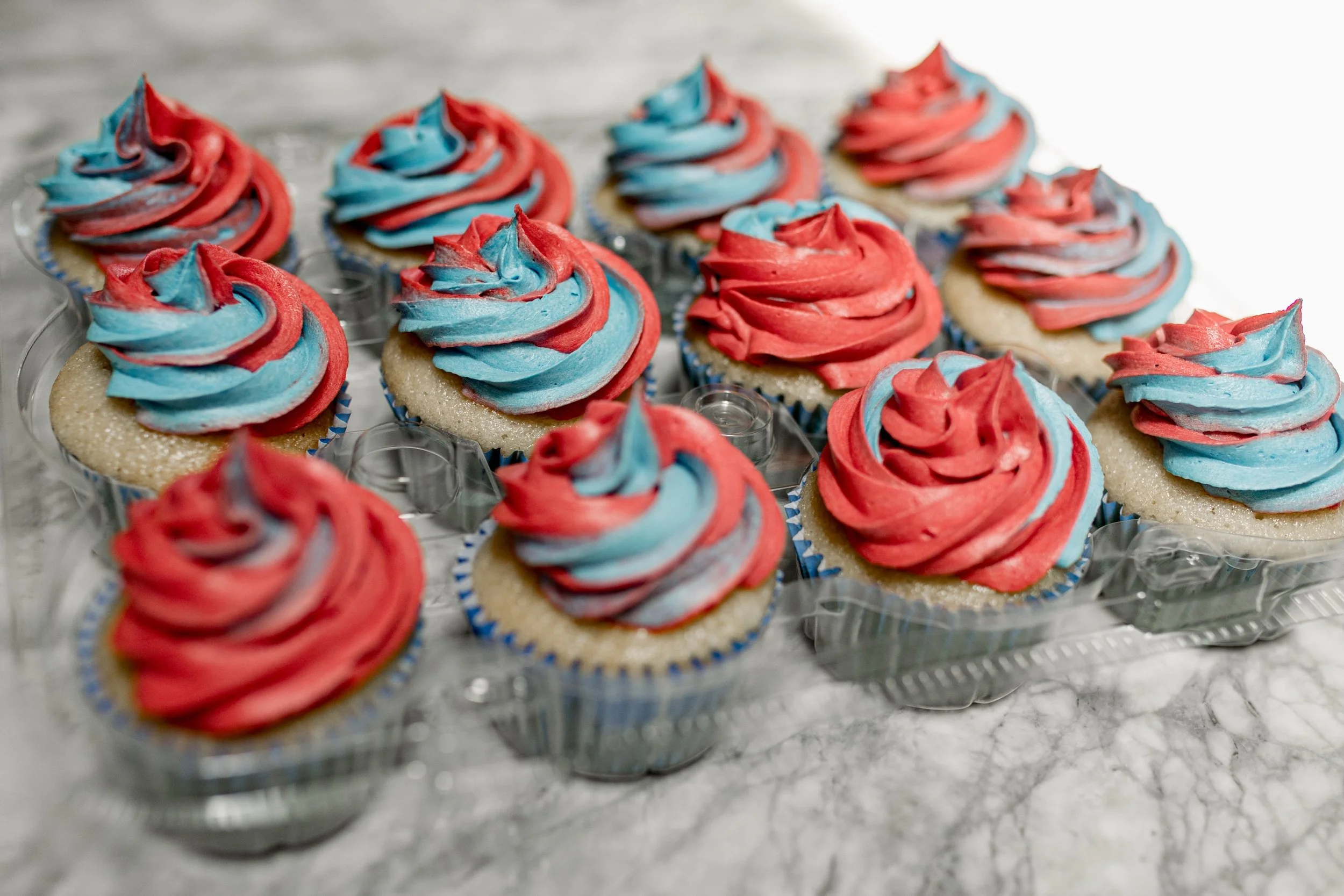 I hope Spidey and his Amazing friends enjoyed these 10th B-day cupcakes! True story - Spidey&rsquo;s sister has multiple food allergies and we worked closely with Mamma Spidey to make sure our kitchen, tools and ingredients were safe for Sissy Spidey
