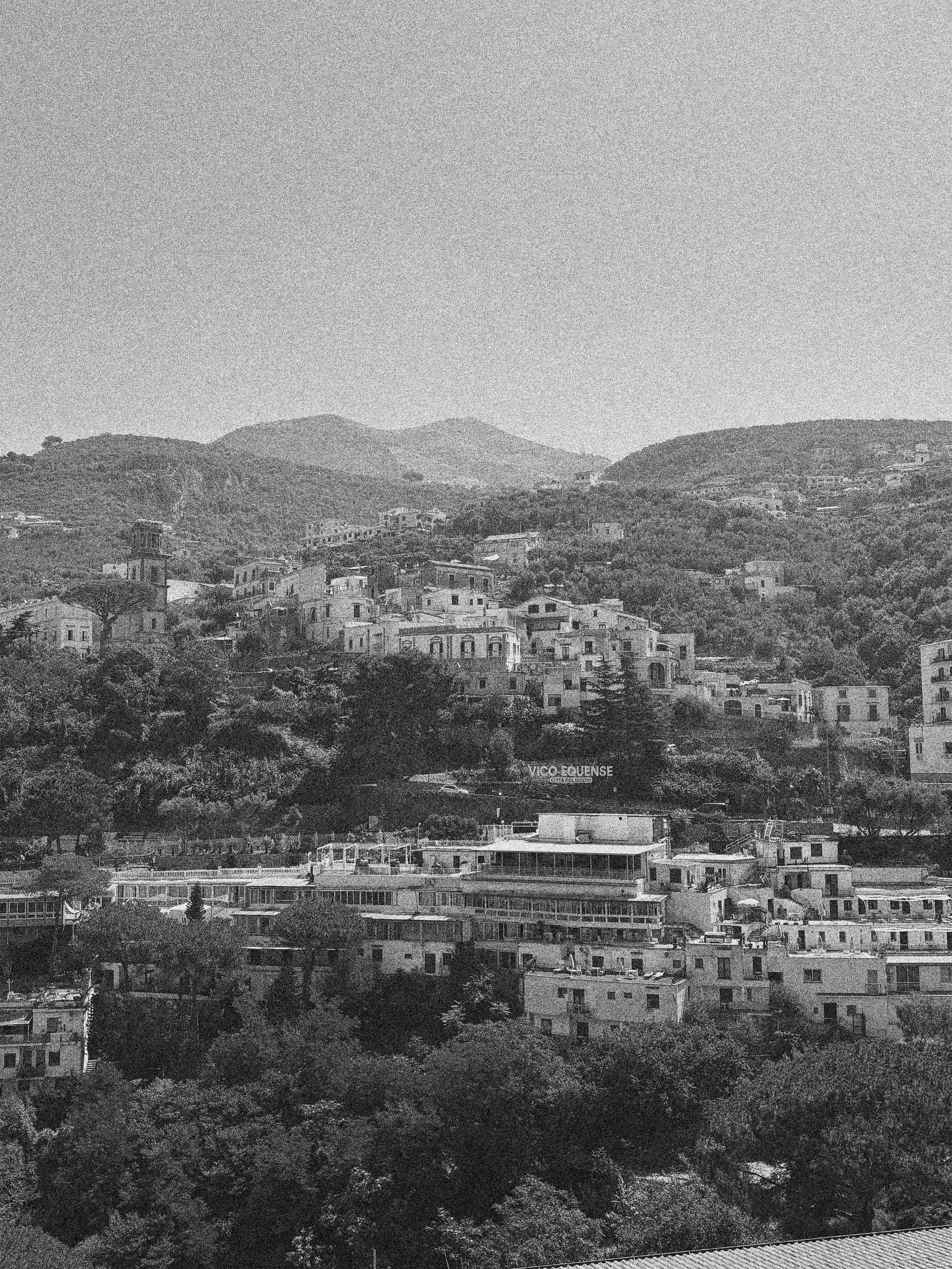 COUNTRY SKYLINE IN VICO EQUENSE, ITALY