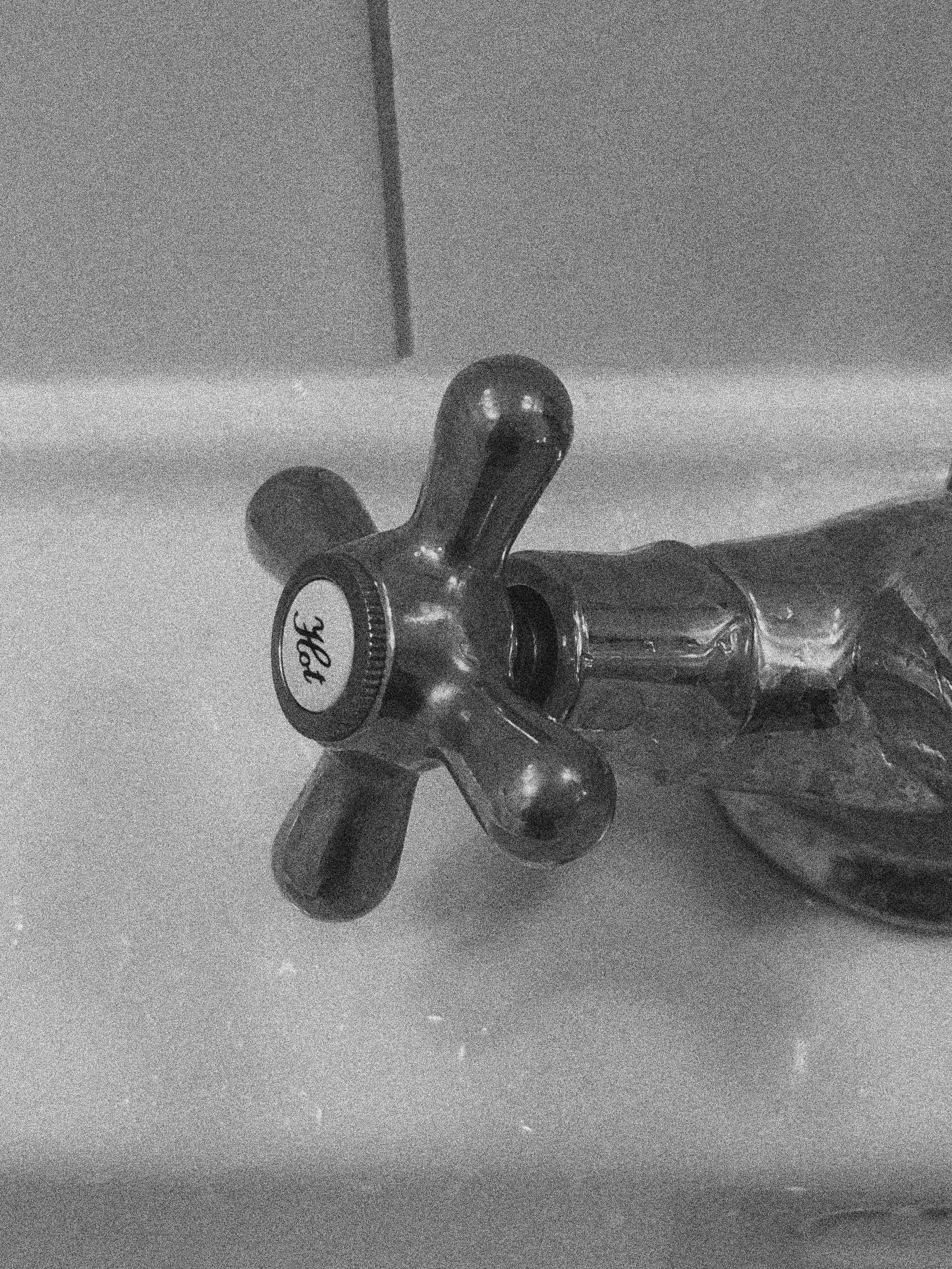 HOT WATER FAUCET IN COPENHAGEN, DENMARK