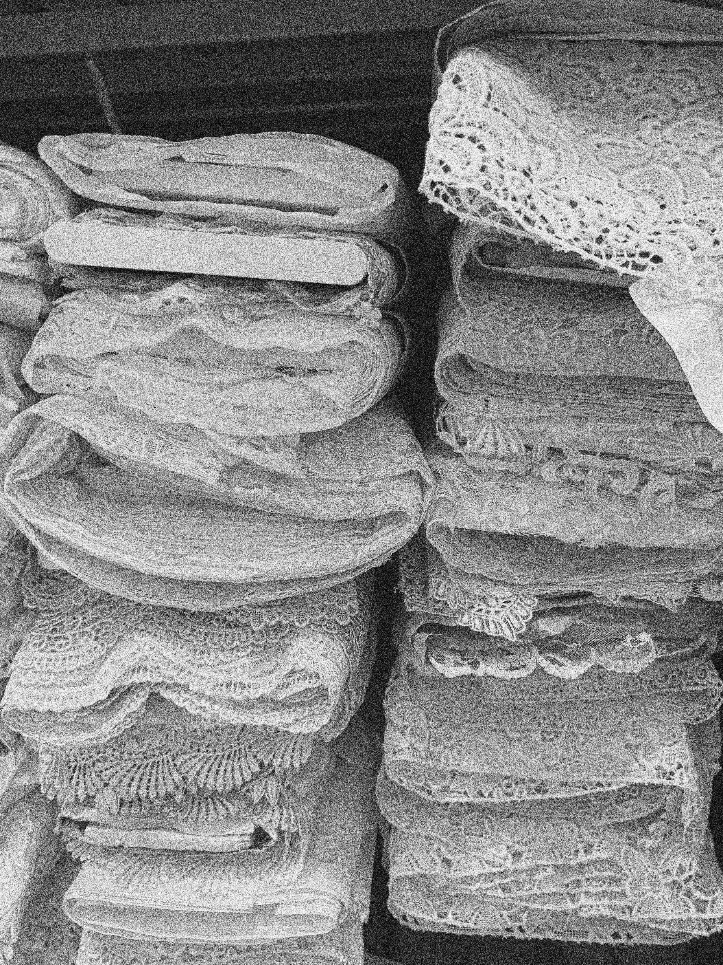 LACE IN GENOA, ITALY