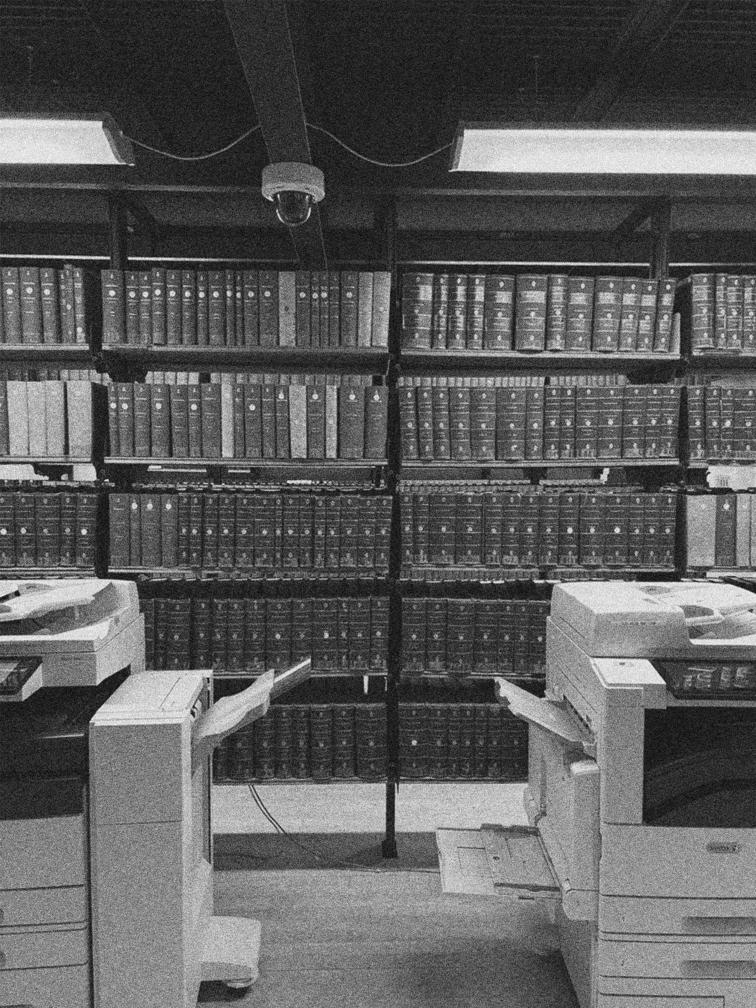 PRINTERS AT THE LIBRARY IN COPENHAGEN, DENMARK