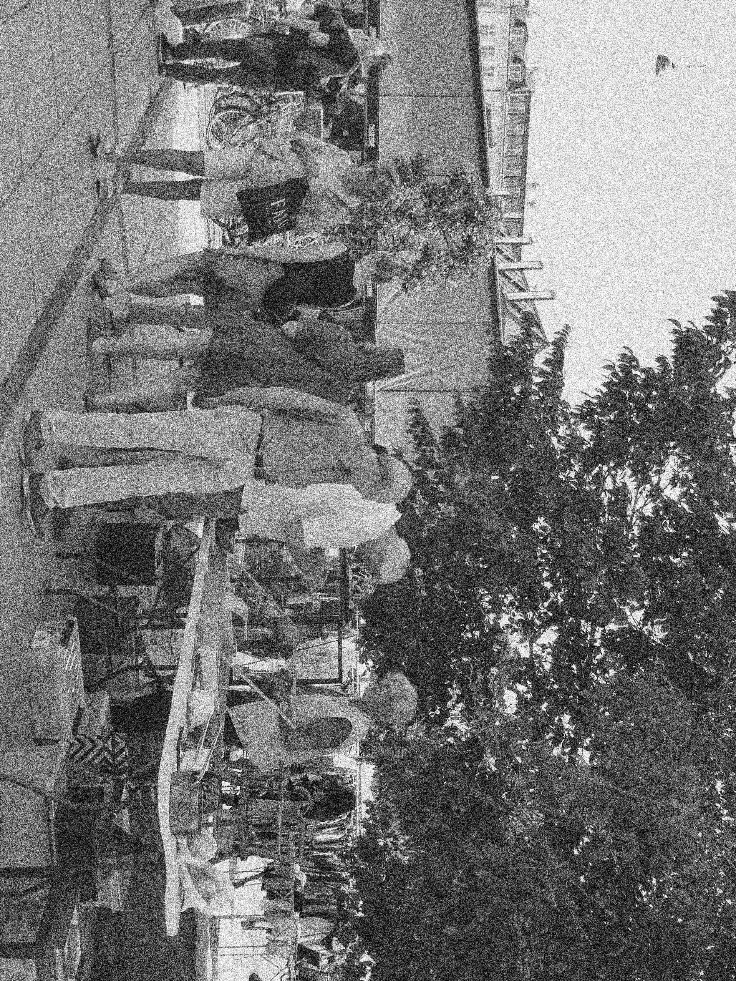 CROWDS AT THE SATURDAY FLEA MARKET IN COPENHAGEN, DENMARK