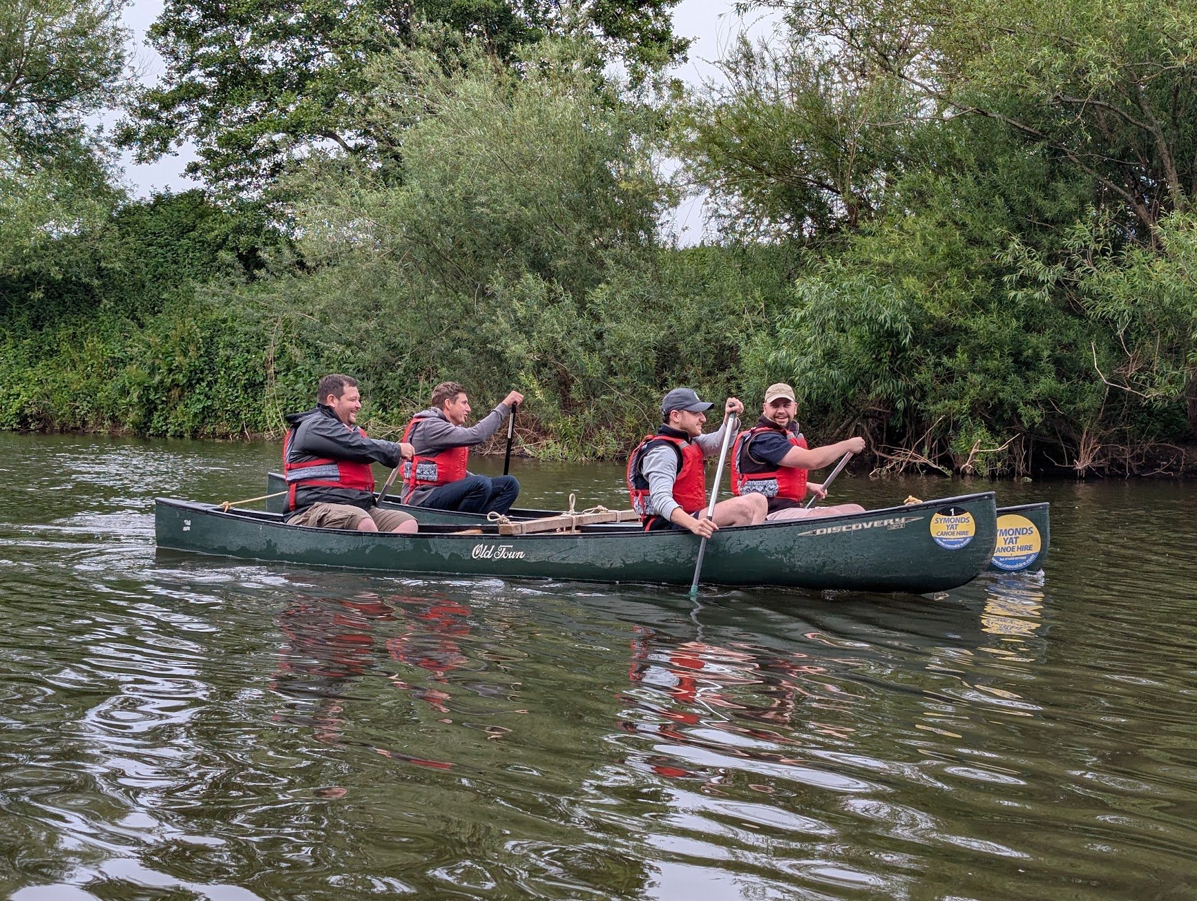 Canoeing Ross to Kerne Bridge