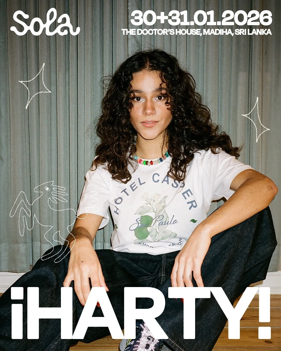 ✨ ARTIST ANNOUNCEMENT ✨

&iexcl;HARTY! (DK) &rarr; SOLA FESTIVAL 2026

If you were at SOLA earlier this year, you already know: we love to keep people dancing.

This year, we&rsquo;re taking this mission seriously and bringing you one of the most exc