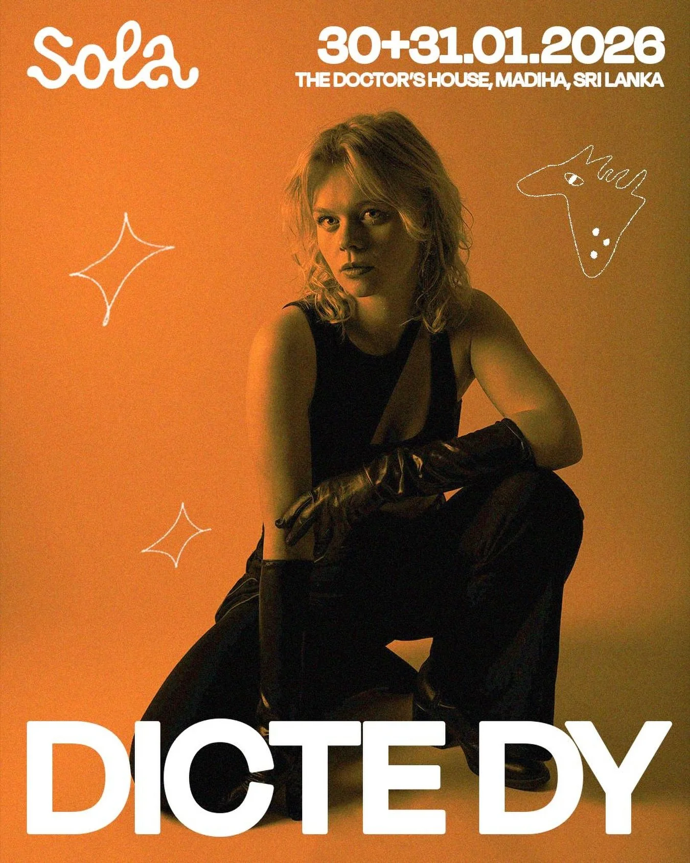 ✨ ARTIST ANNOUNCEMENT ✨
Dicte DY is a Danish artist, producer and DJ. Bringing vivid, electronic dance music rooted in a feminist ethos that uplifts women and underrepresented voices in music.
With a playful, liberating energy, she creates spaces w