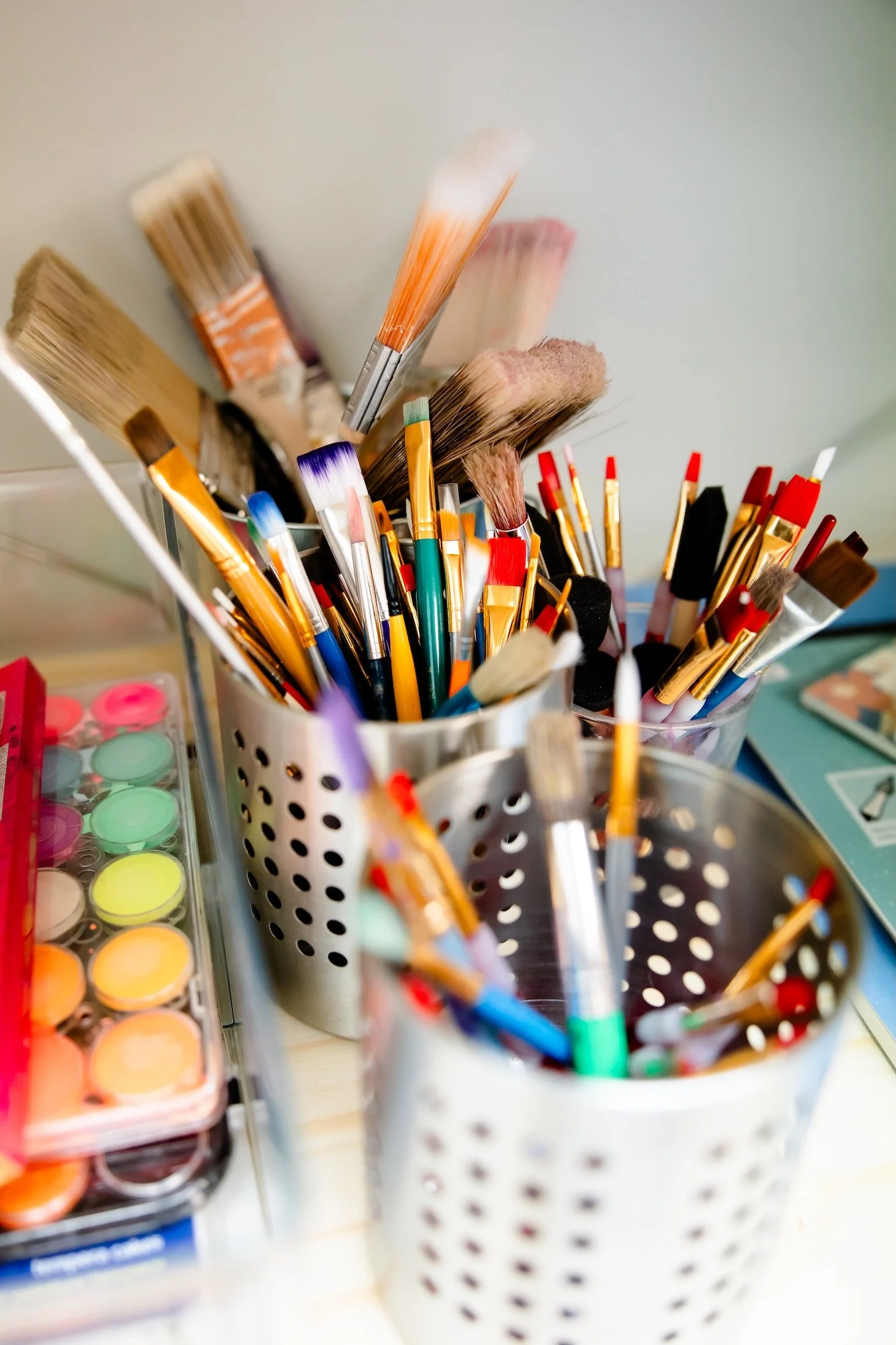 Art therapy supplies, Grove Therapy Collective, Northern Virginia