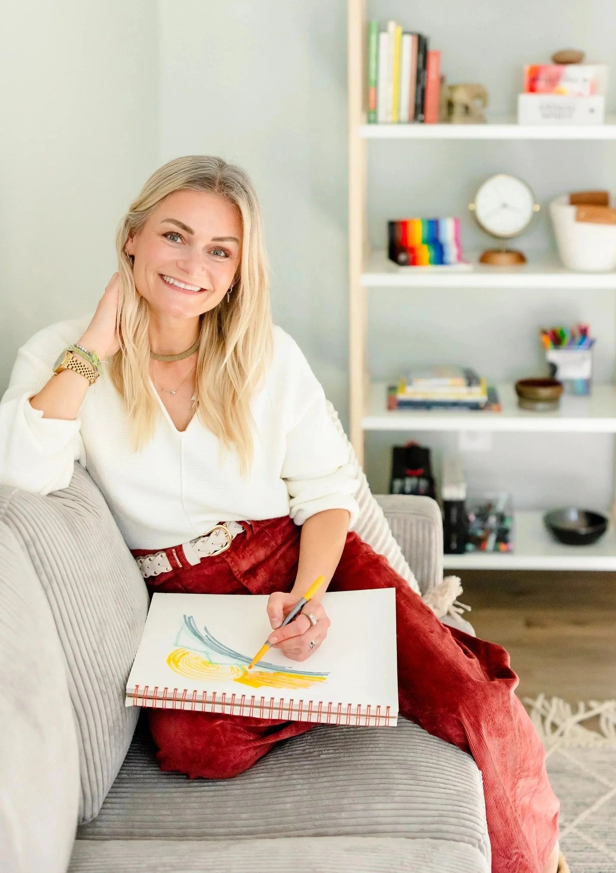 Kristin Ramsey, art therapist and counselor for young adults and adults in Northern Virginia