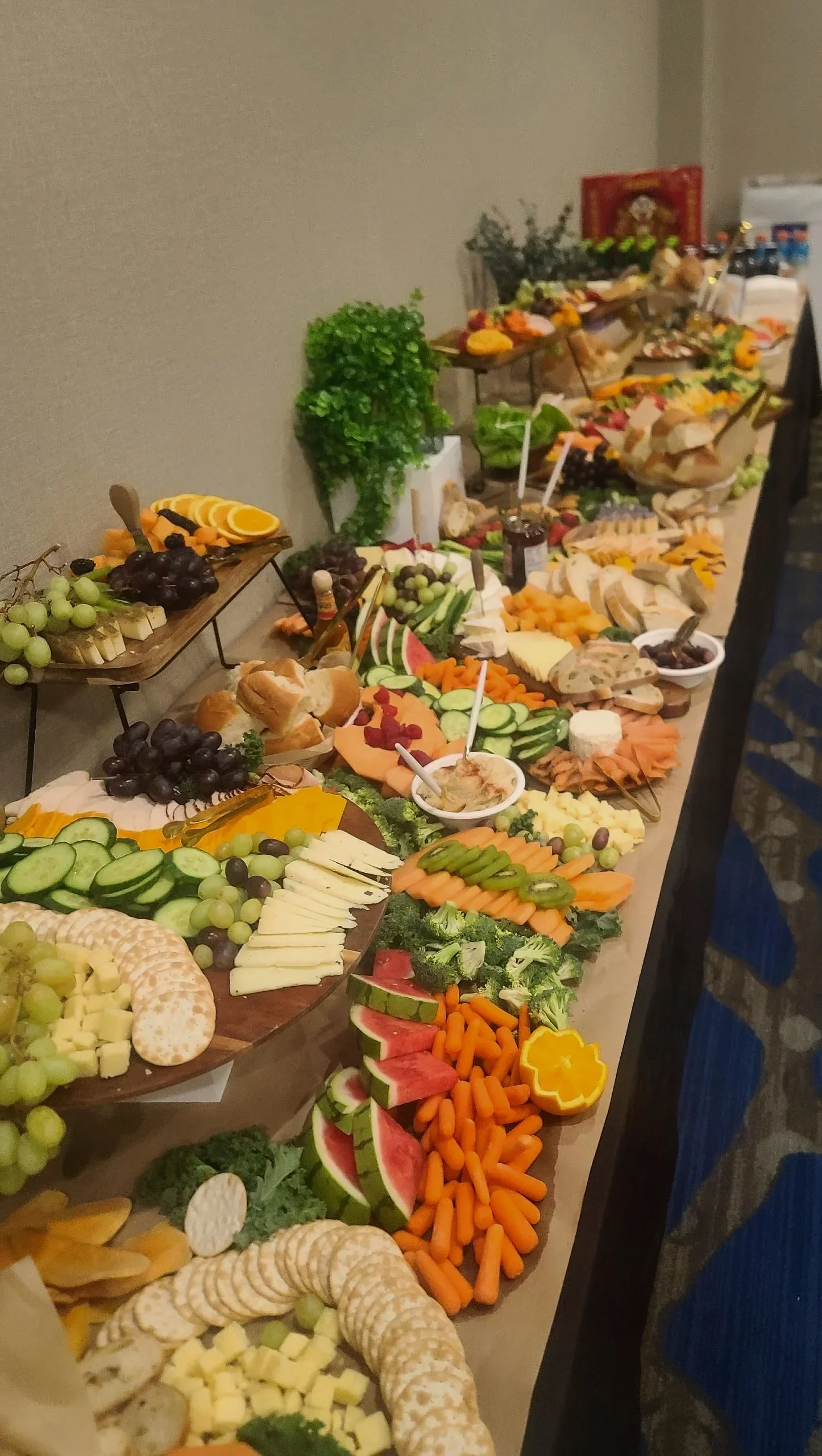 Grazing table display 