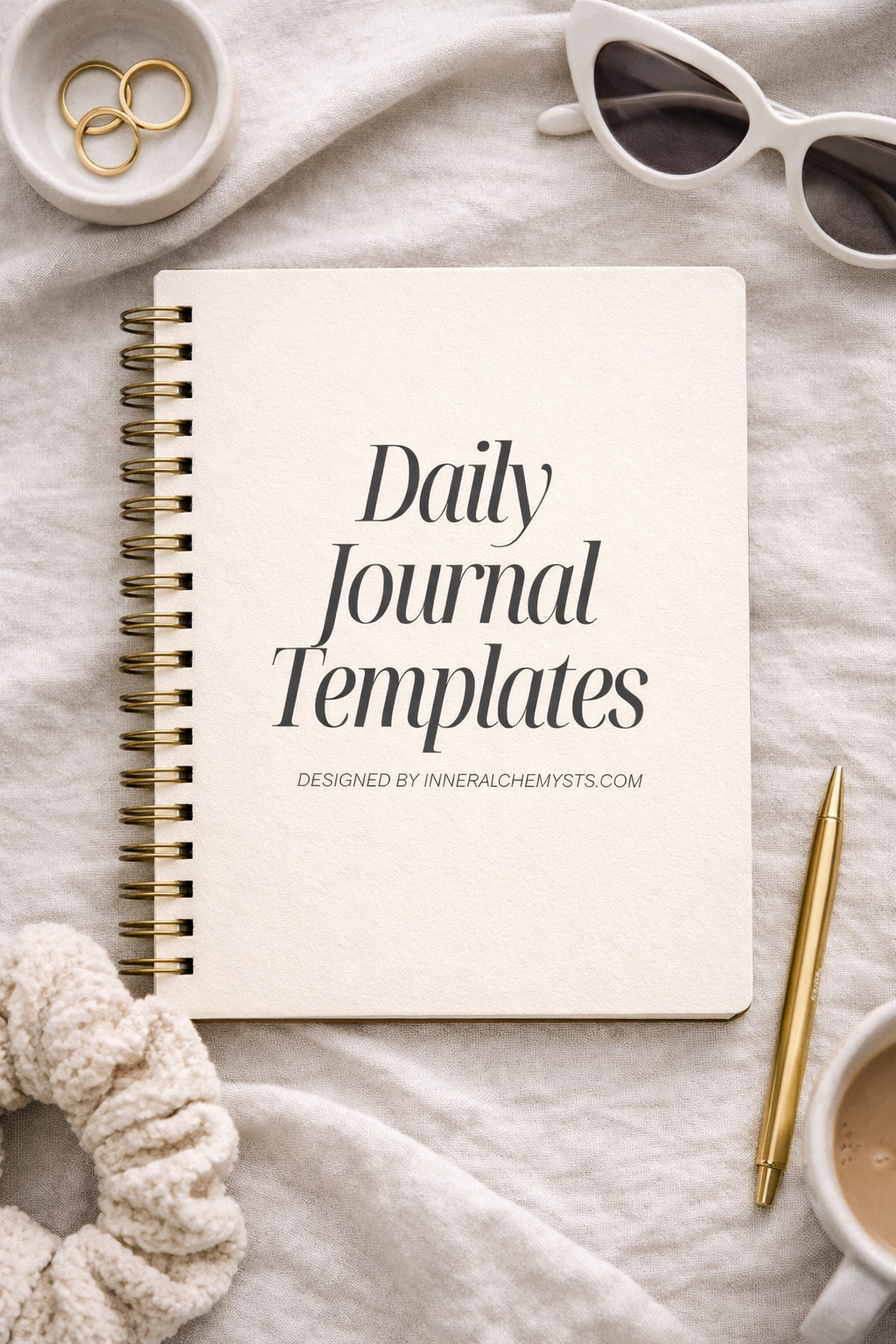 Daily Journal Templates - Minimalist Design