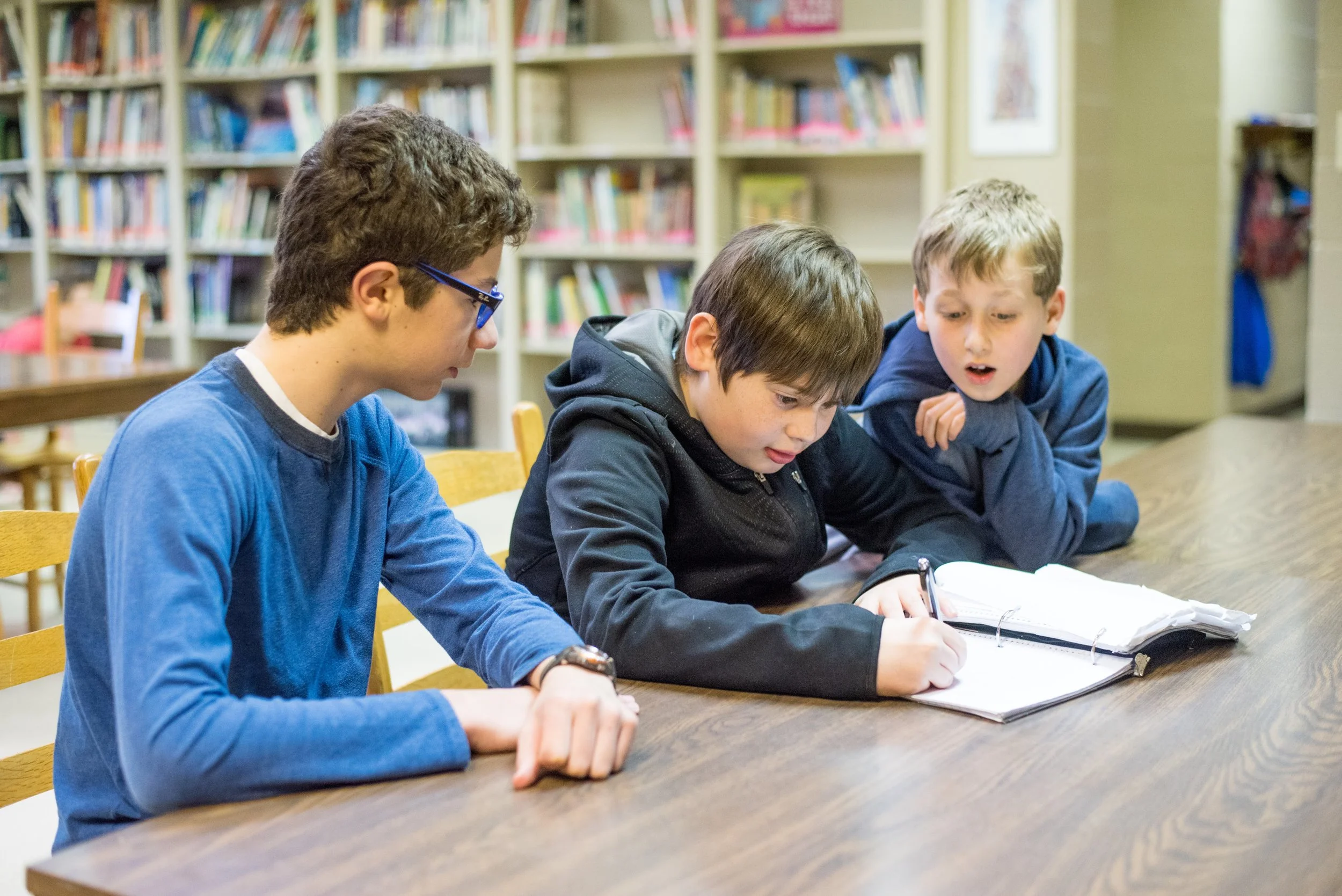 Each student's specific learning needs are addressed through Oakland School's individualized learning program.