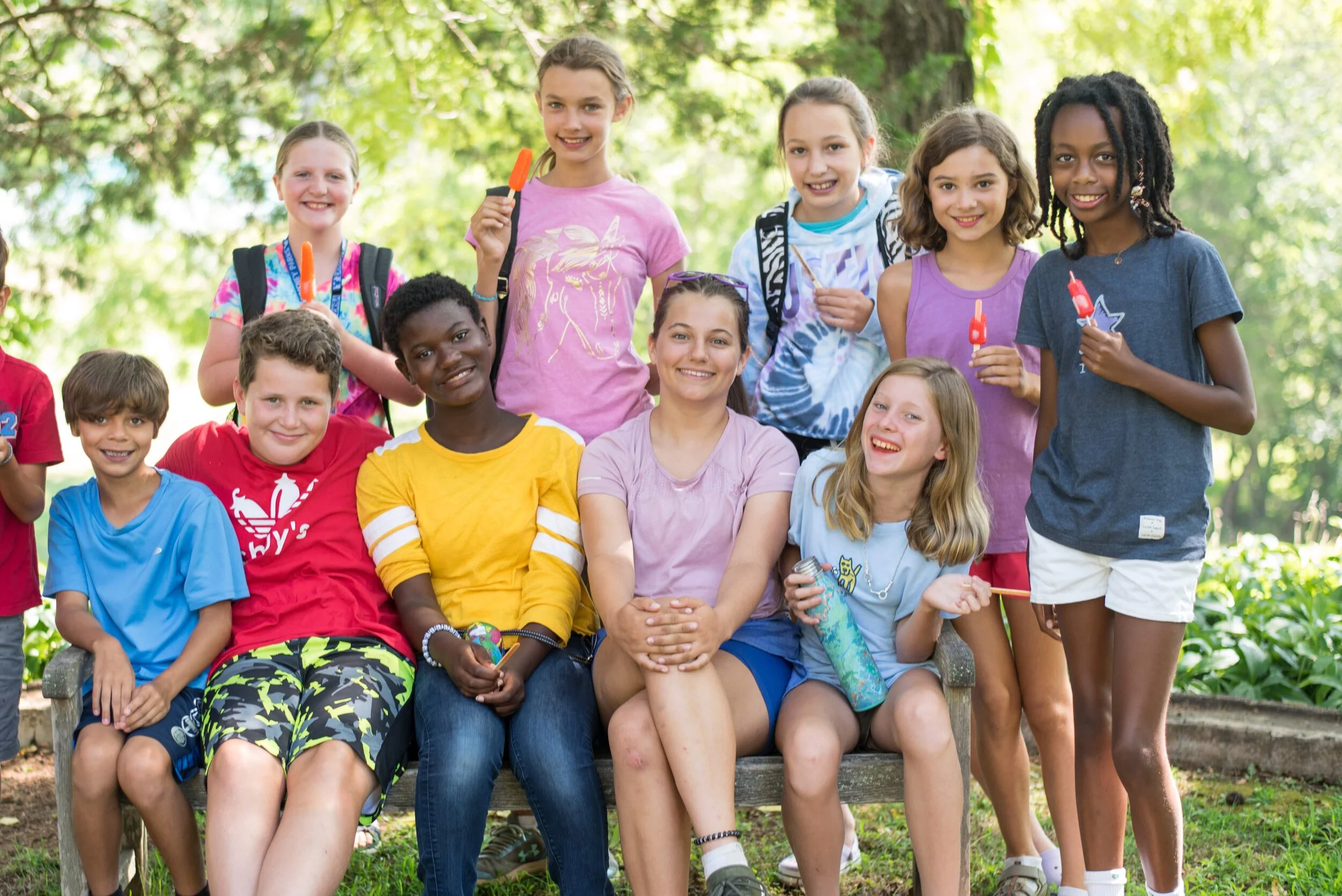 Students at Independent School in Charlottesville