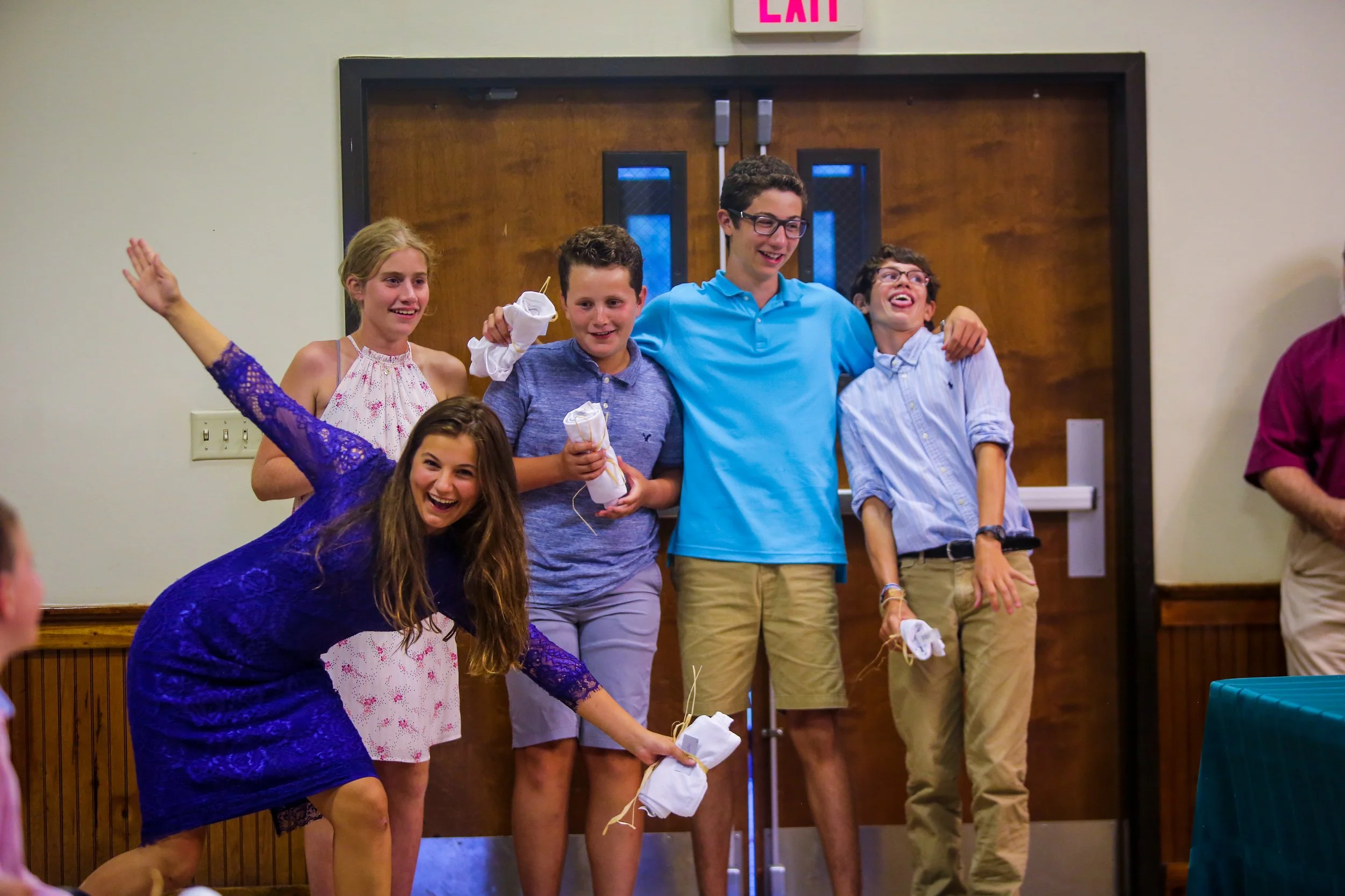 Kids at Graduation
