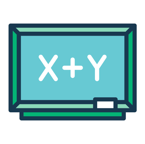 Chalkboard Icon.
