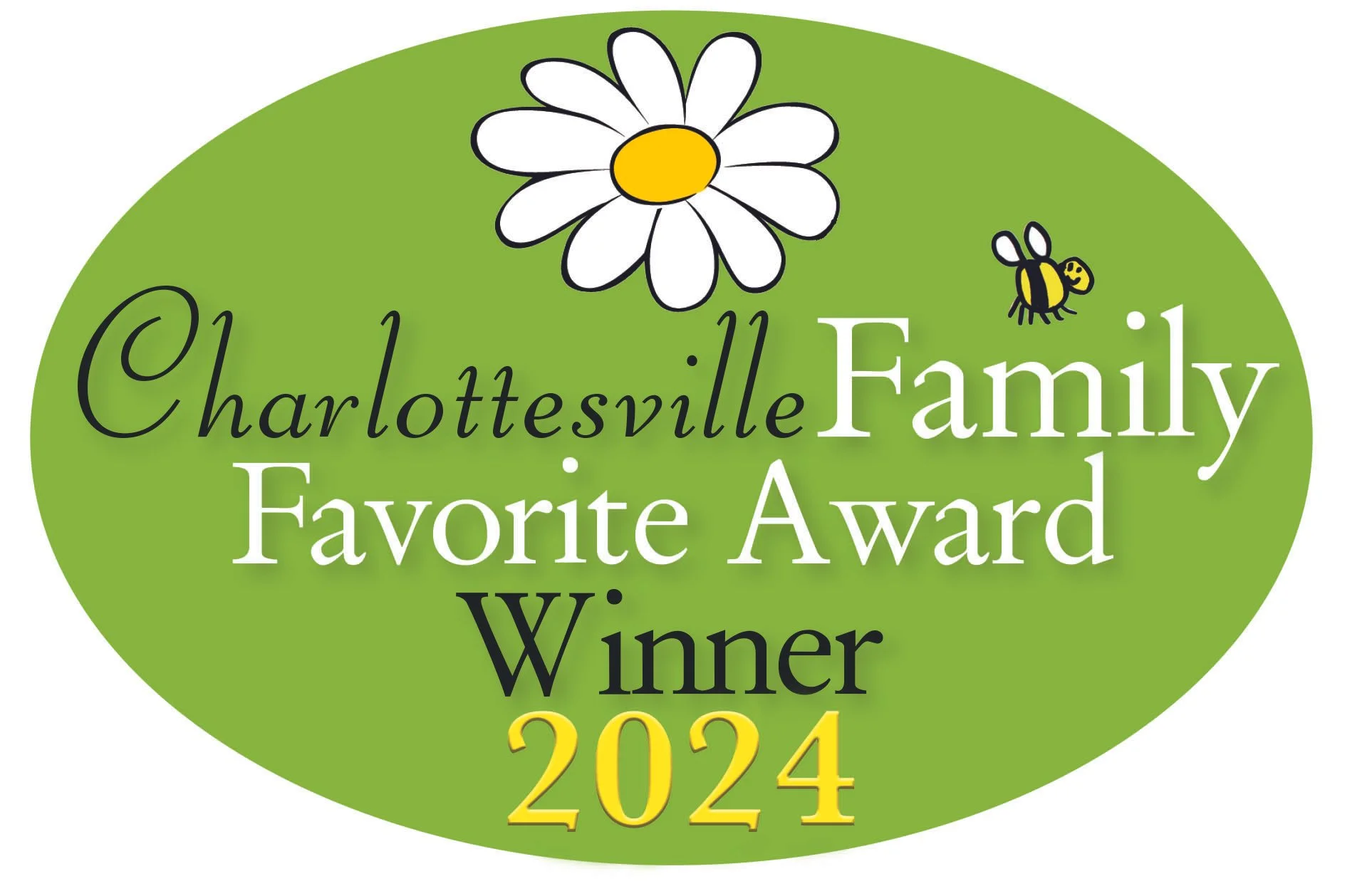 Charlottesville Family Family Favorites 2024 Award WInner