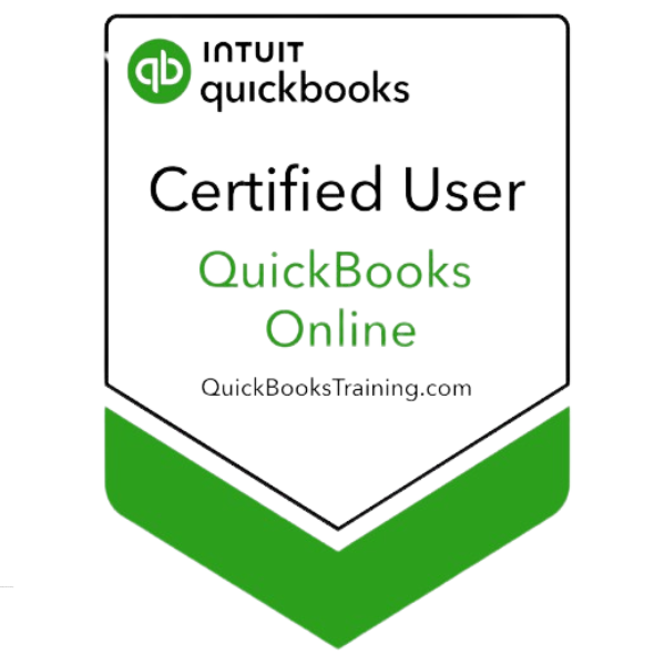 TrueBooks' certification badge for bookkeeping services for small business