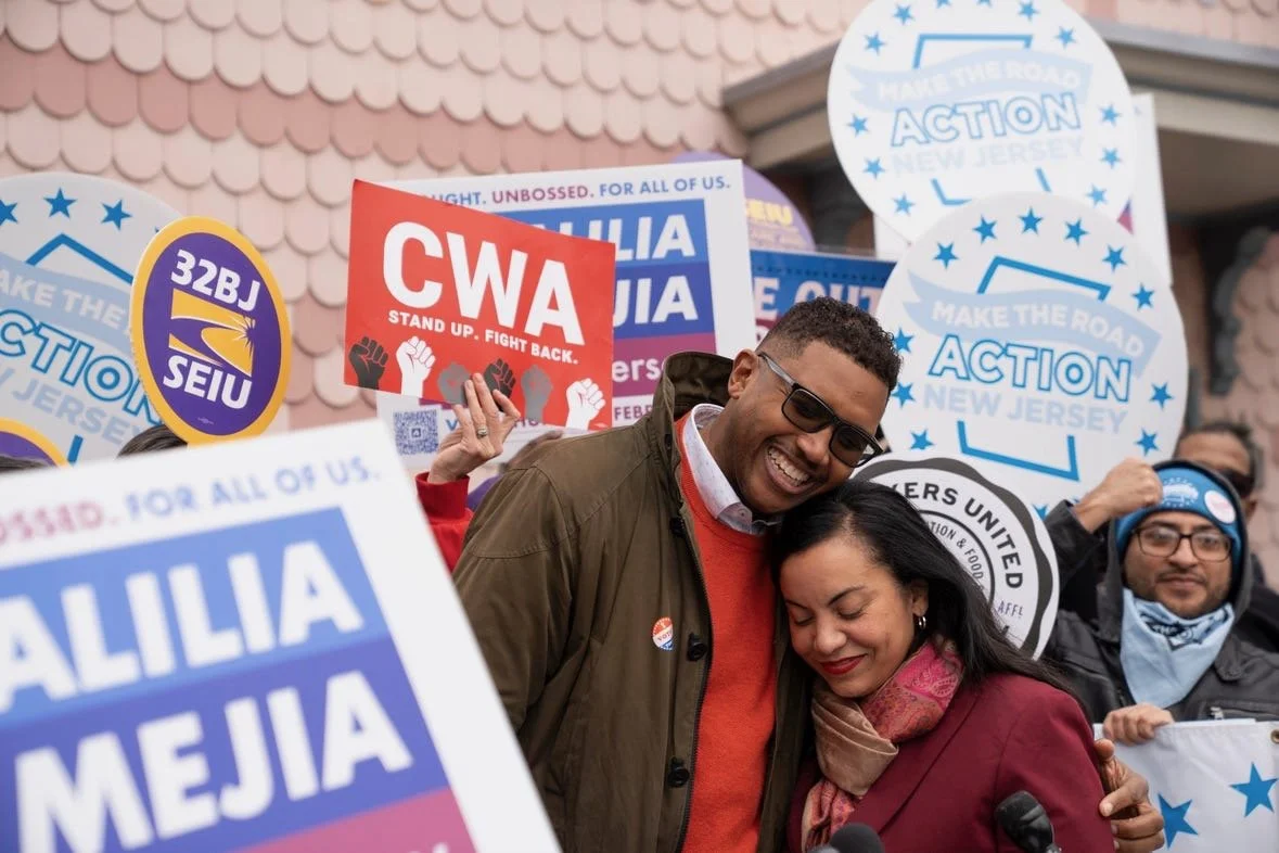 Senator Cory Booker and Senator Andy Kim endorse Analilia Mejia