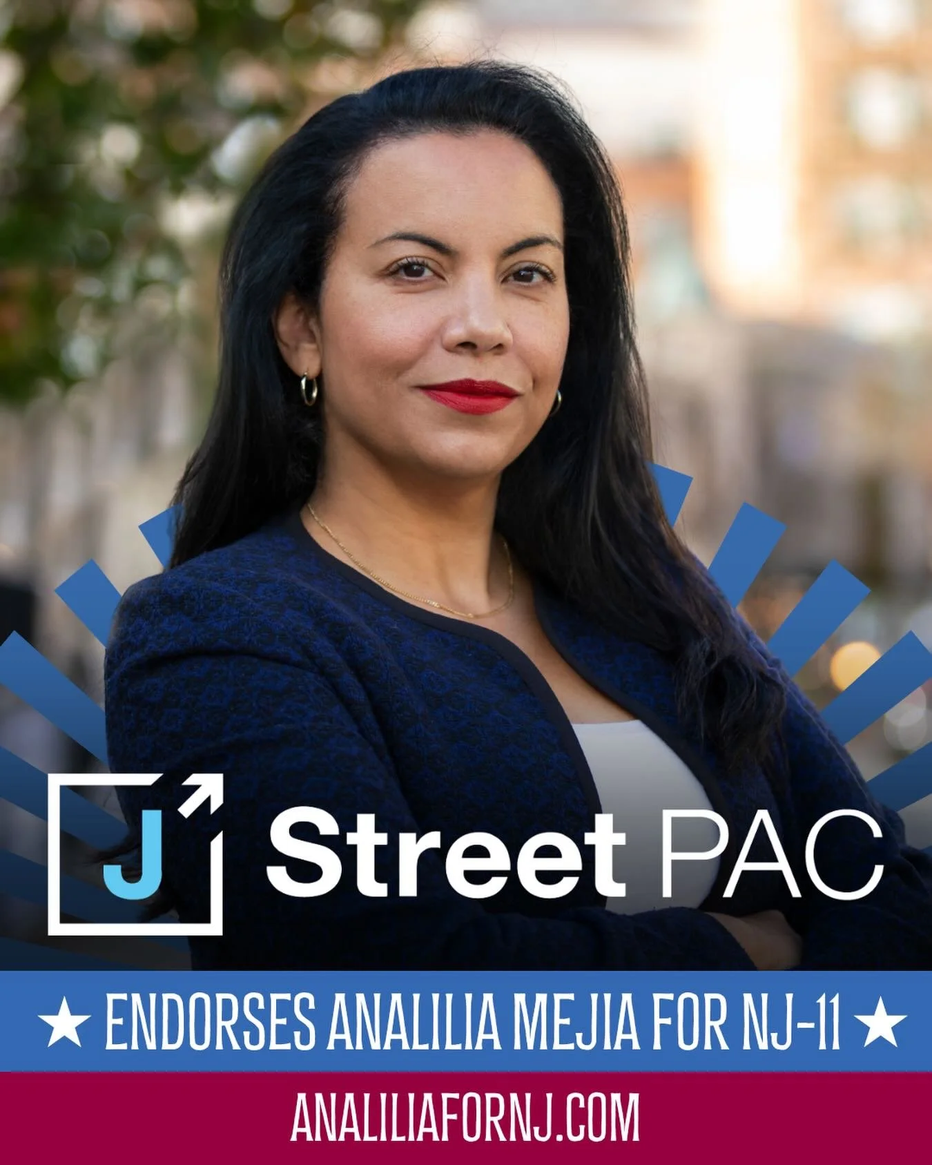 I am honored to receive the endorsement of J-Street. I look forward to working in partnership in our shared commitment against antisemitism, bigotry and hate. Each and every one of us has a key role to play in protecting the dignity and security of a