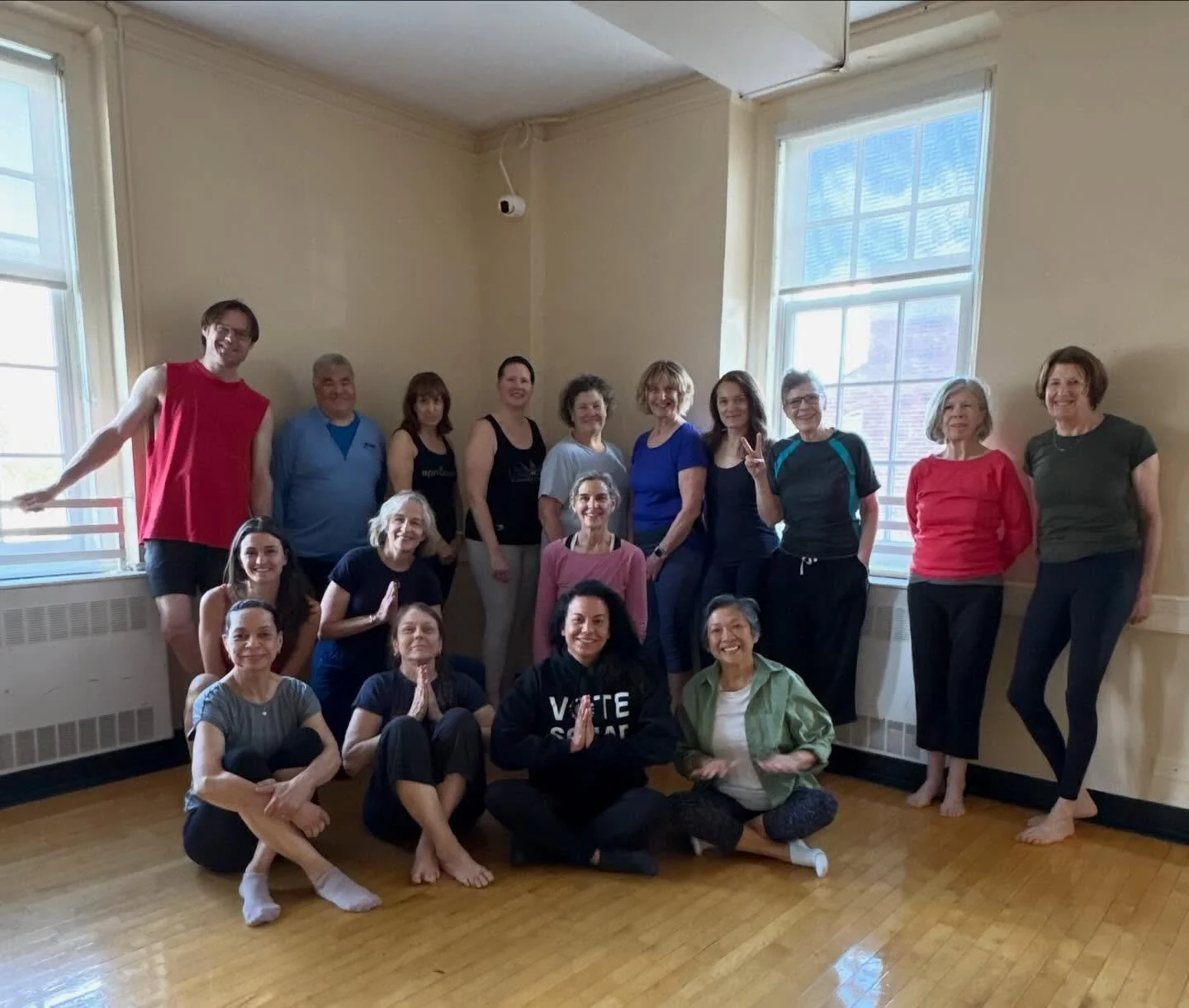 Grateful to reset and recharge this morning after a busy election season.

Nothing like a great yoga class with the best group.