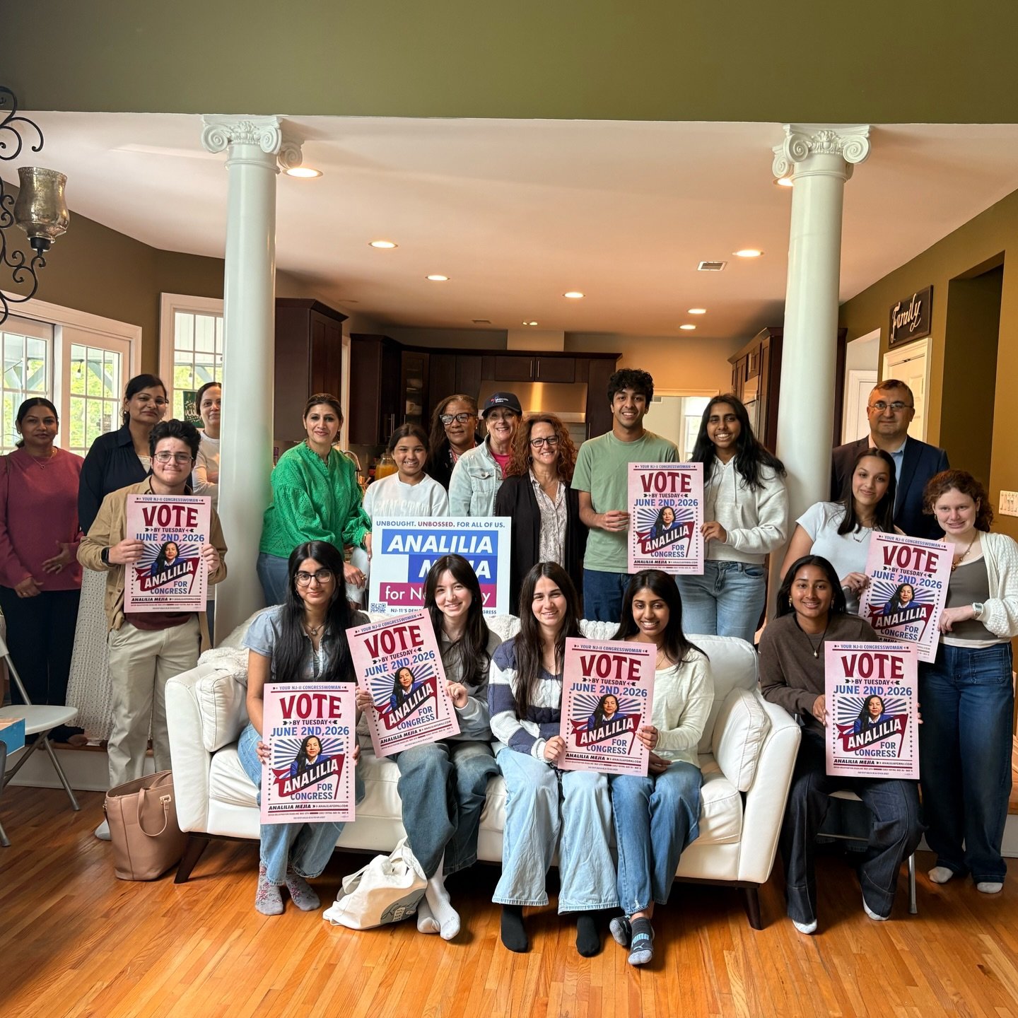 Thank you to everyone who came out to our meet and greet in Montville! Everyone who showed up cares deeply about where this country is headed, and they&rsquo;re ready to organize together to take our country back.