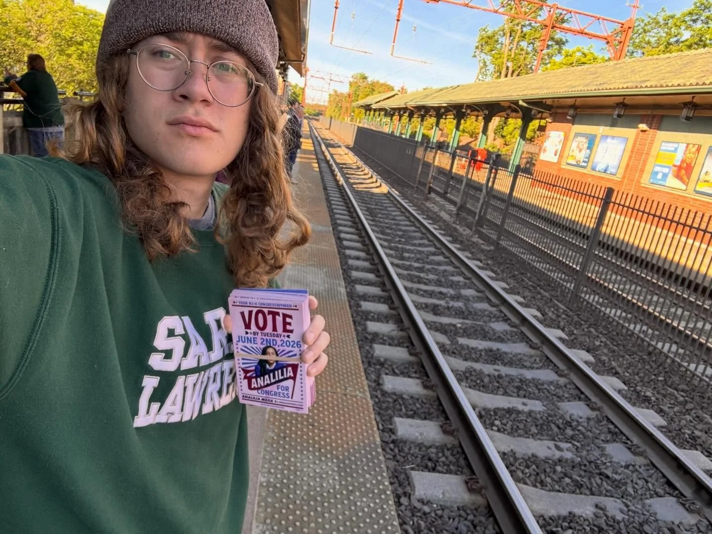 Team Mejia is everywhere this weekend, at train stations, on doorsteps, and in communities across NJ-11, talking to voters ahead of Election Day.

If you haven&rsquo;t gotten involved yet, now is the time. Visit mobilize.us/analiliafornj.