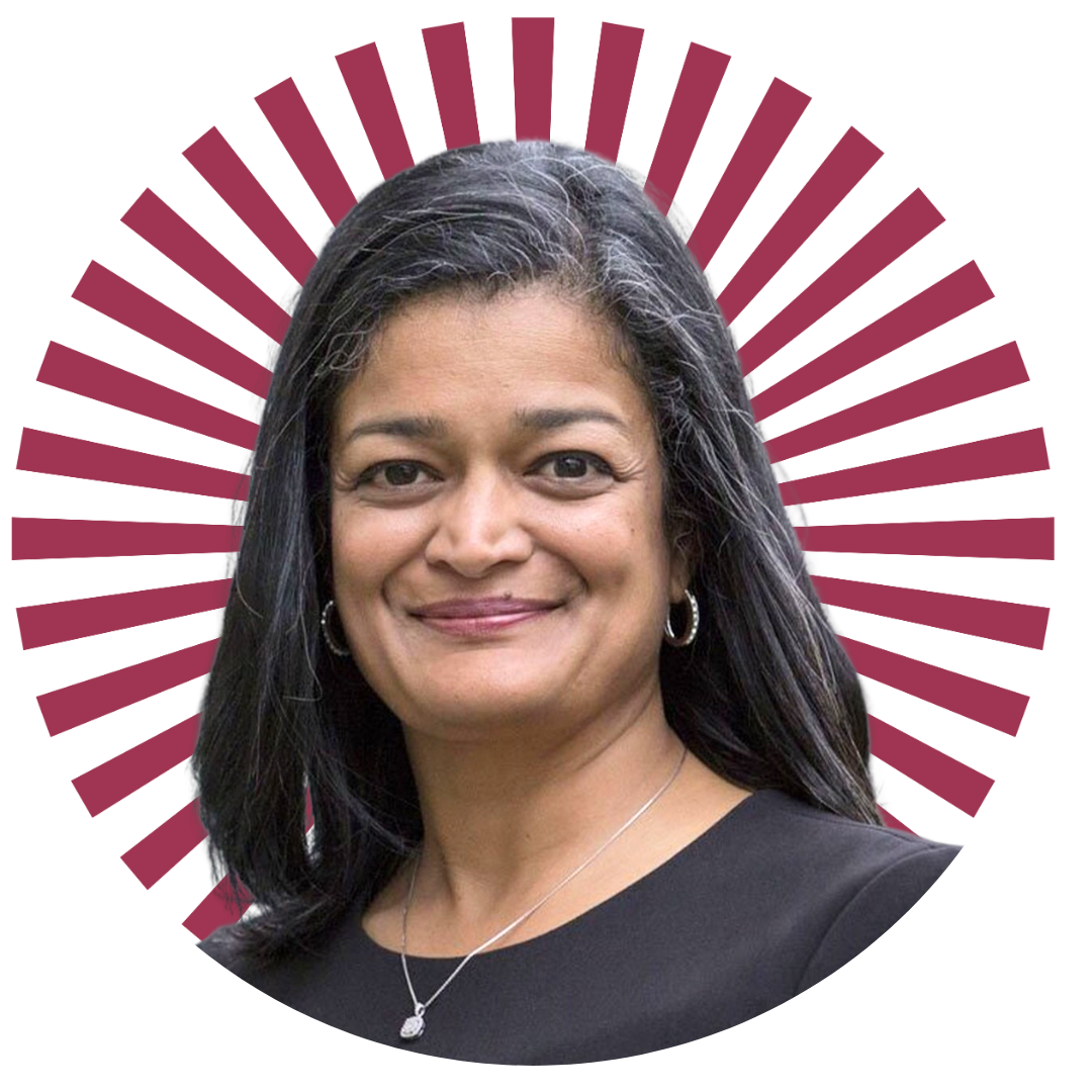 US Representative Pramila Jayapal