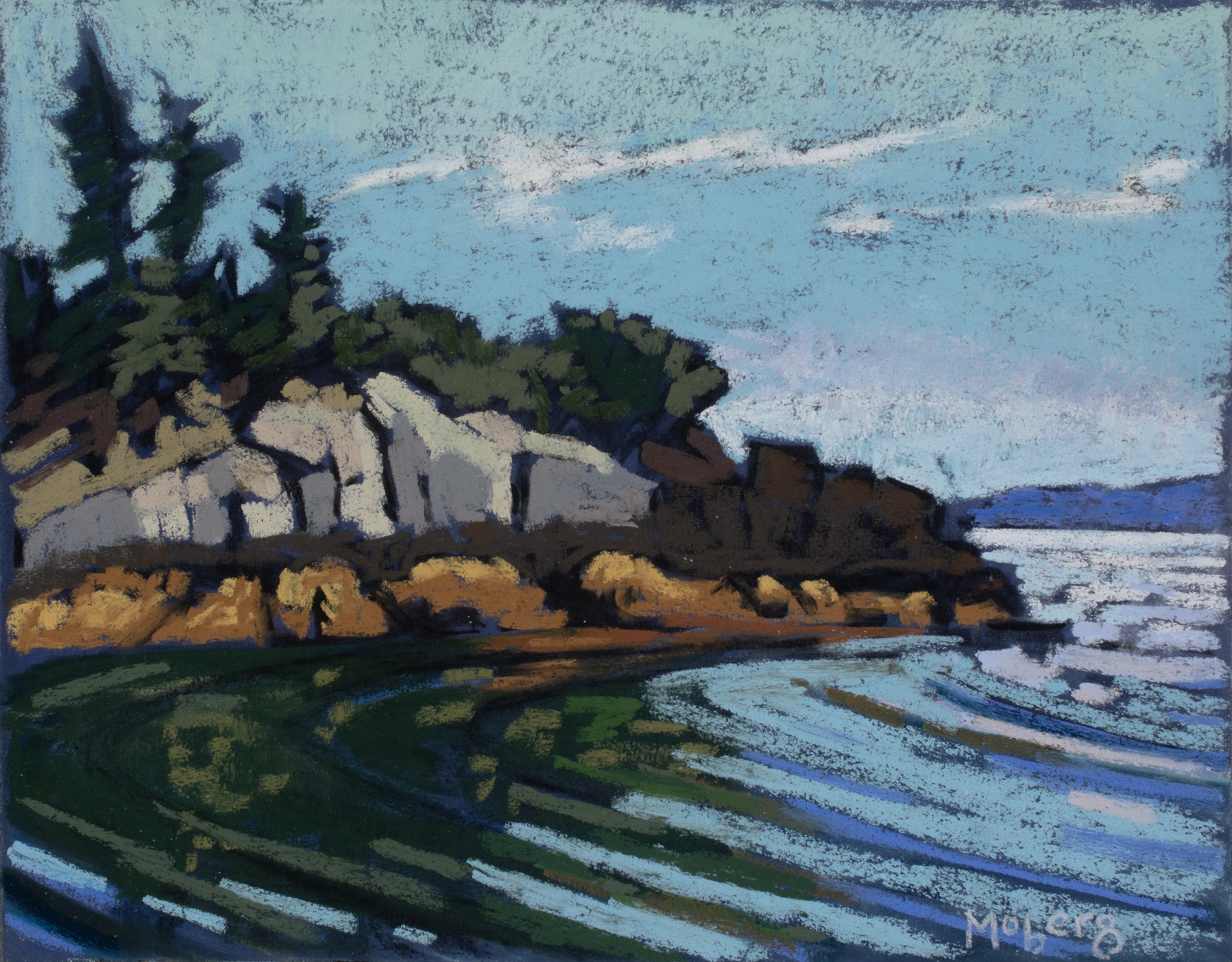 Morning Arrives, Pastel, 7 x 9”