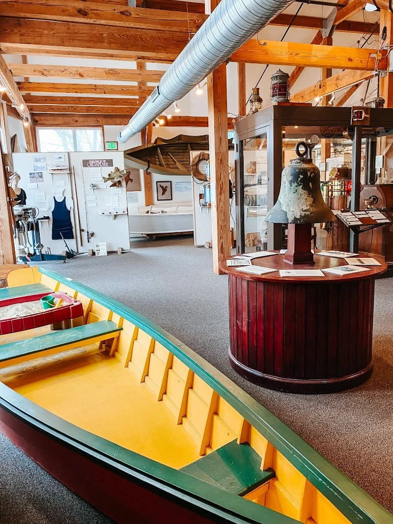 nautical display at the maritime museum in havre de grace md
