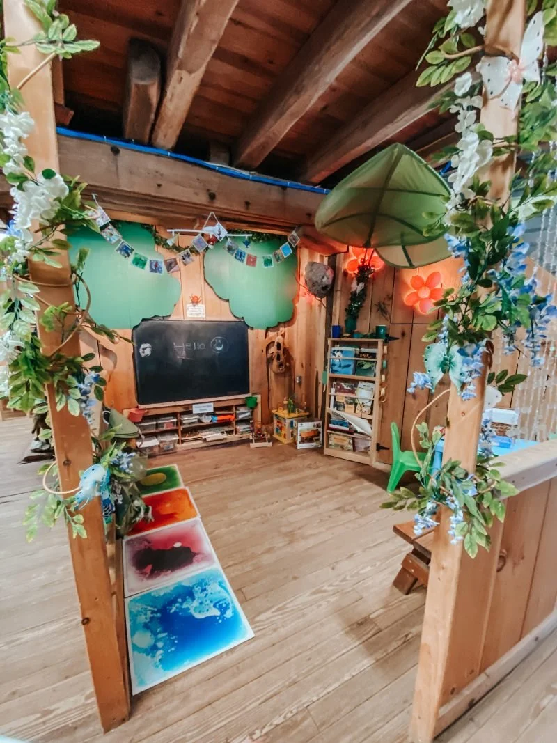 Children's section at the Eden Mill Nature Center in Pylesville, MD