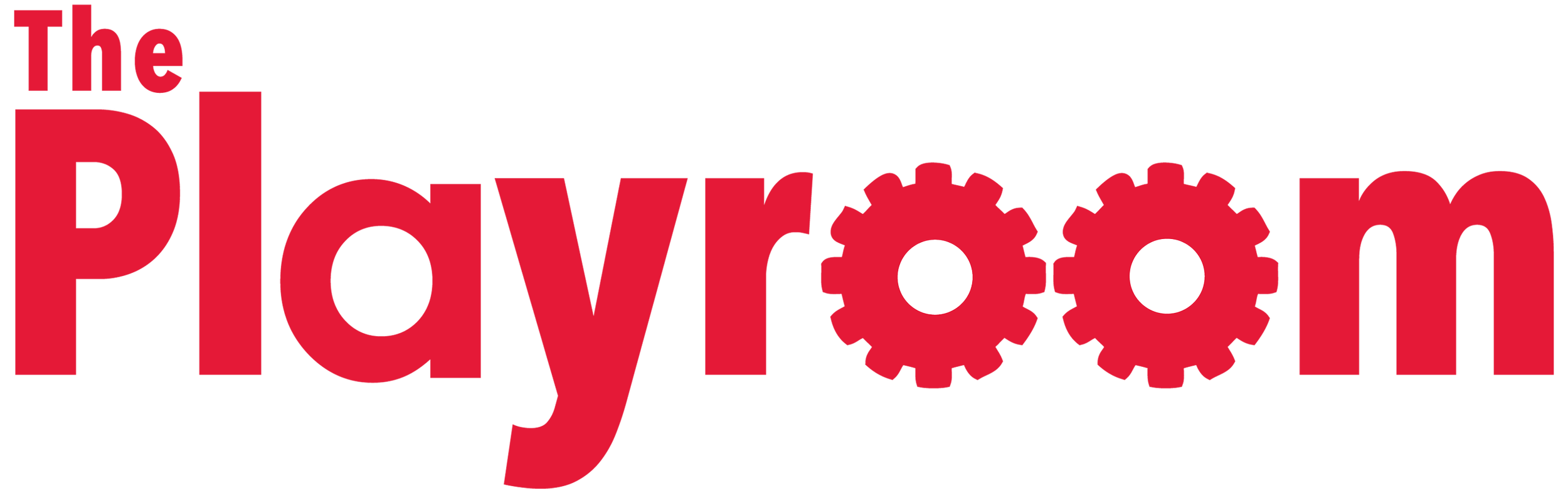 The Playroom logo for popular indoor playground in Forest Hill, Maryland geared towards children ages 1 - 12.