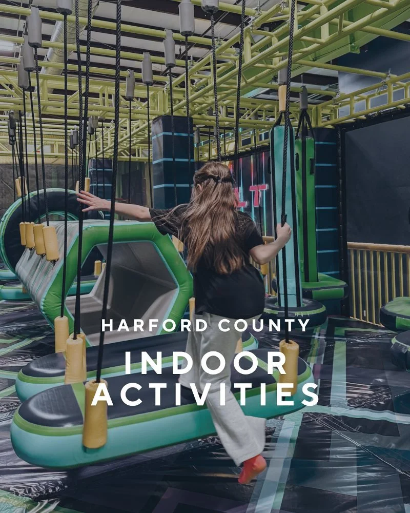 photo introducing an indoor activity guide for harford county families