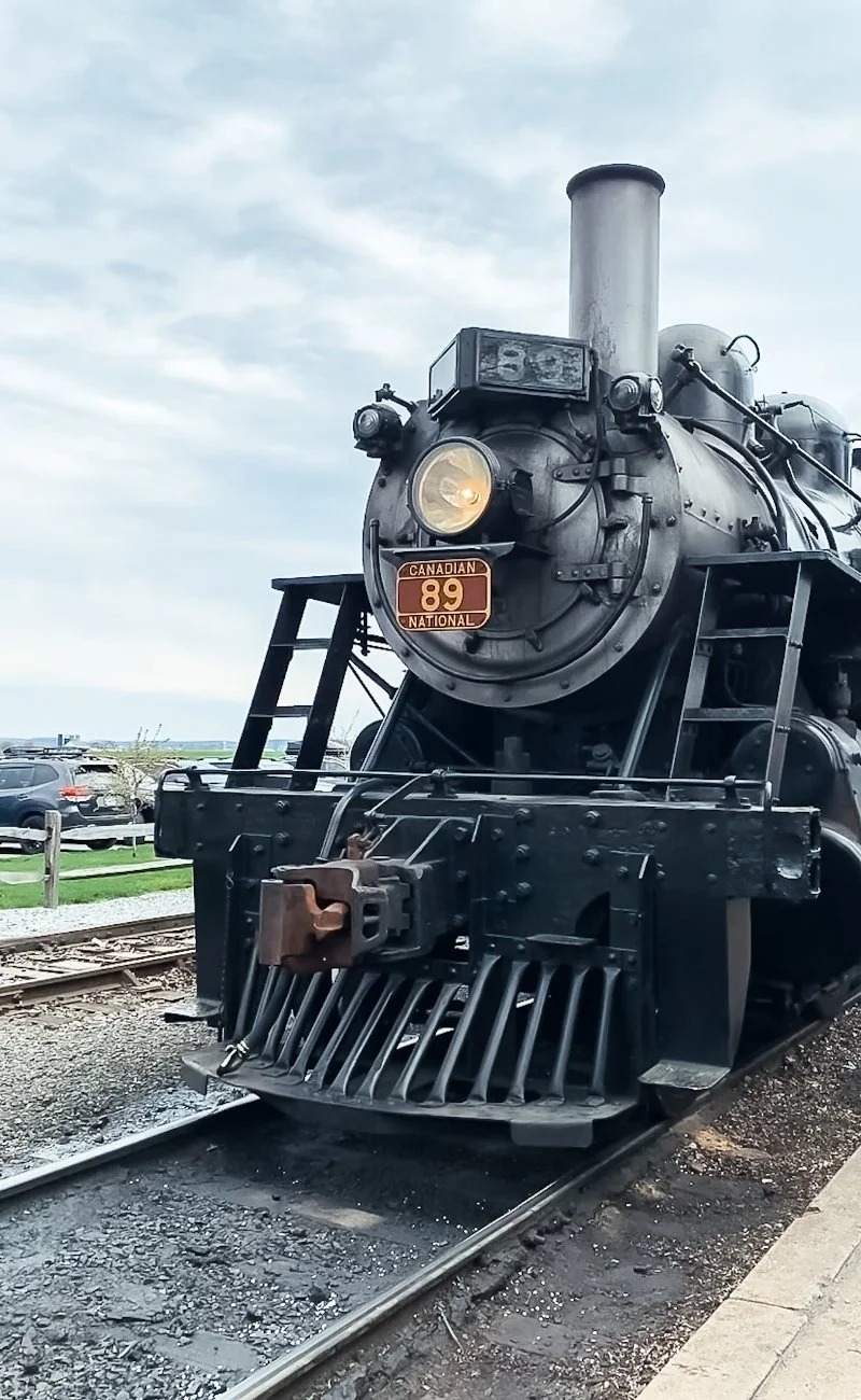 steam engine train at strasburg railroad in ronks pennsylvania