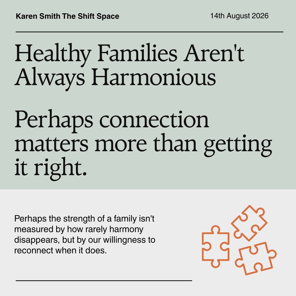 Healthy Families Aren’t Always Harmonious