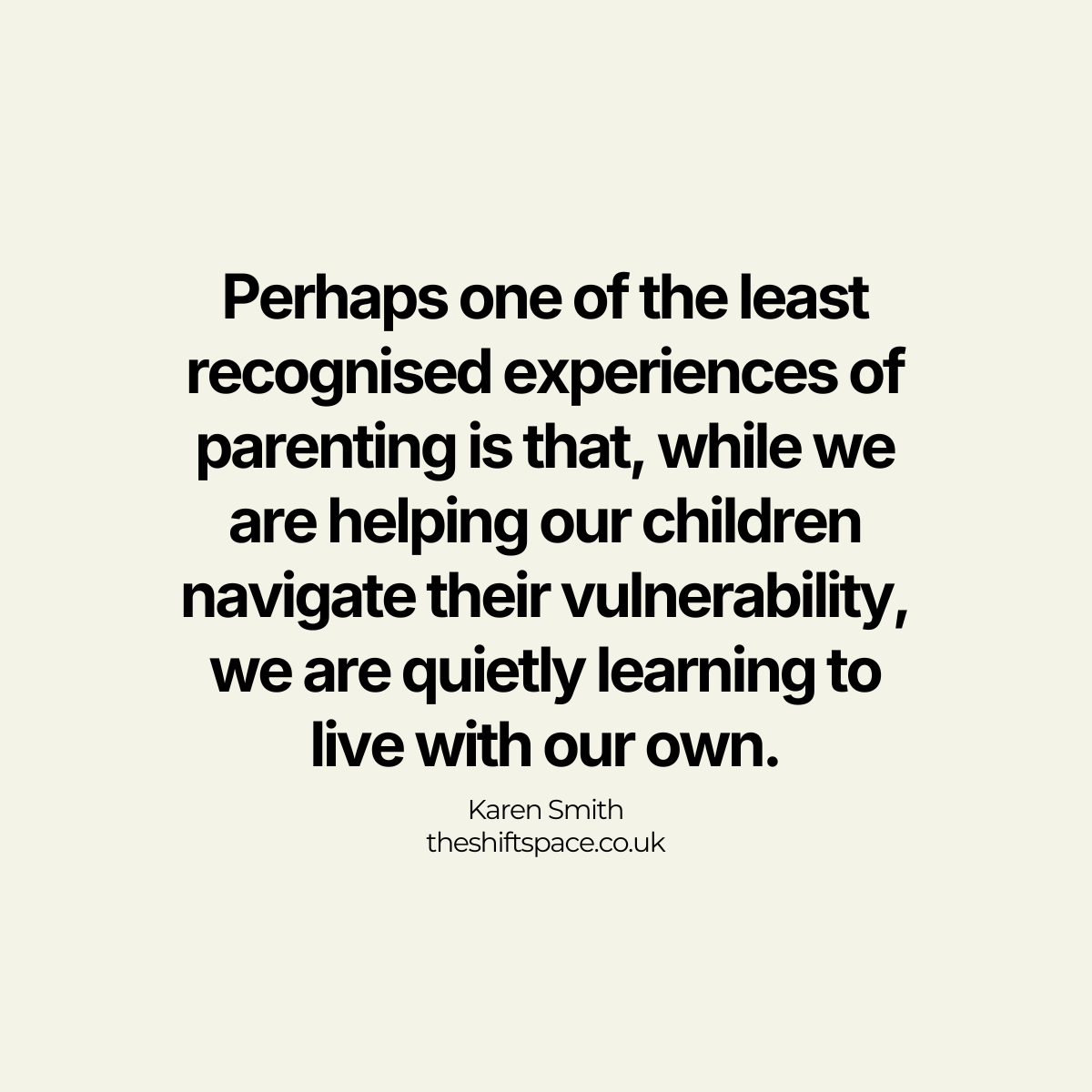 The Invisible Vulnerability of Being a Parent
