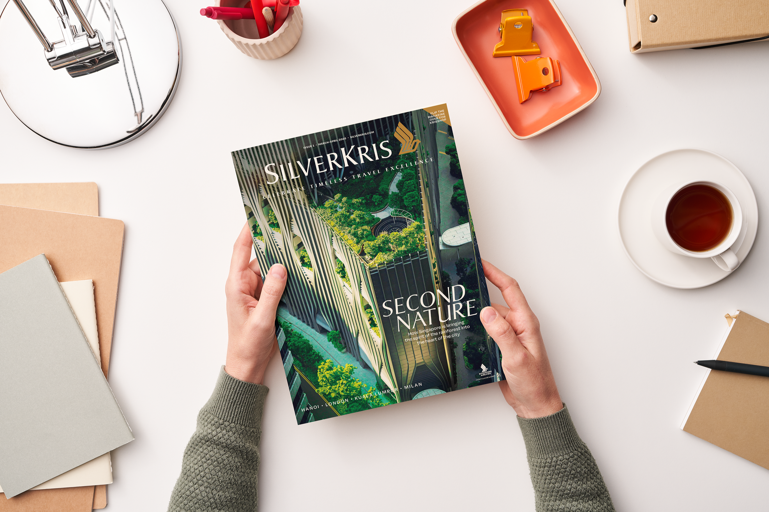 Ink relaunches Singapore Airlines’s SilverKris magazine