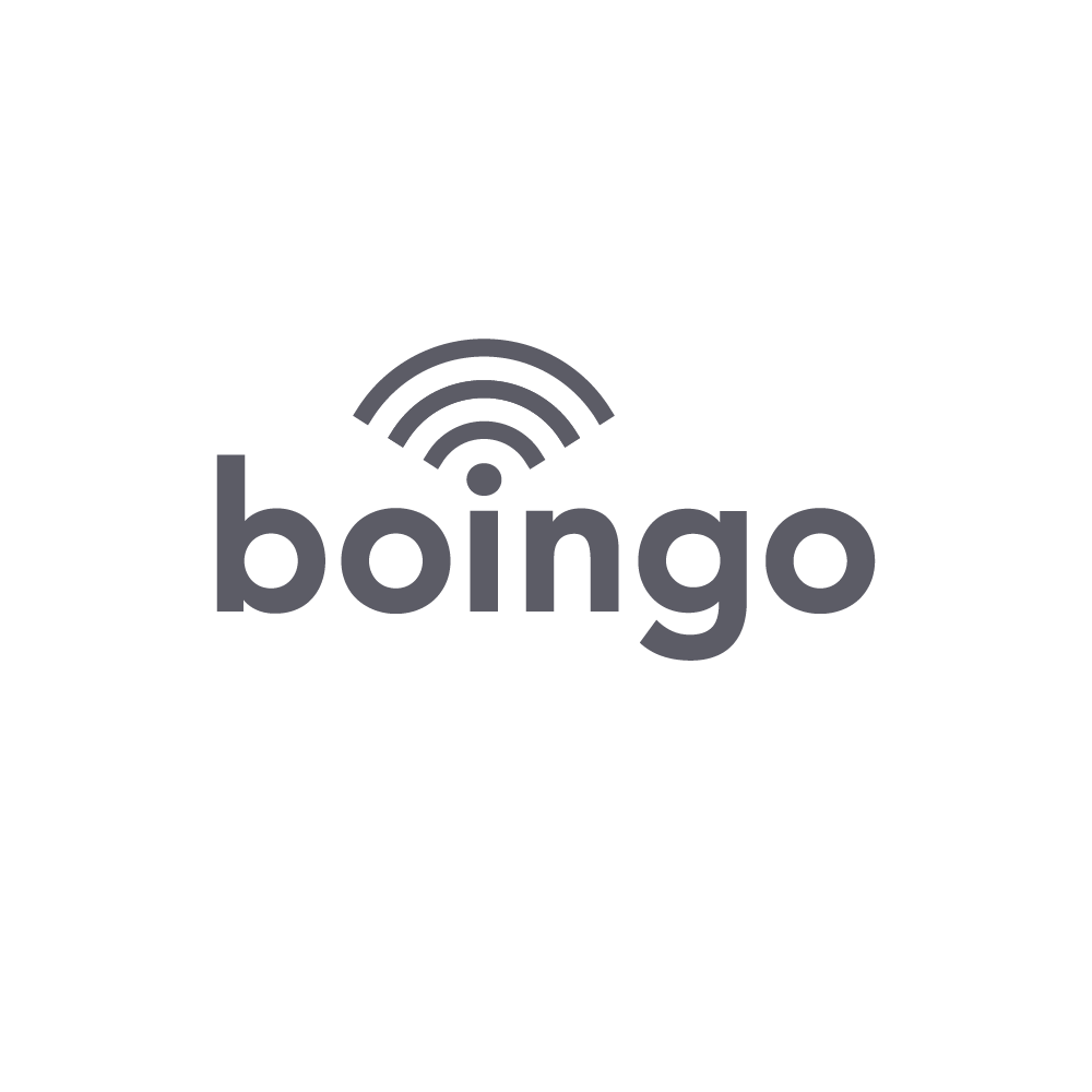 Bingo logo with a Wi-Fi symbol above the word 'bingo' on a black background.