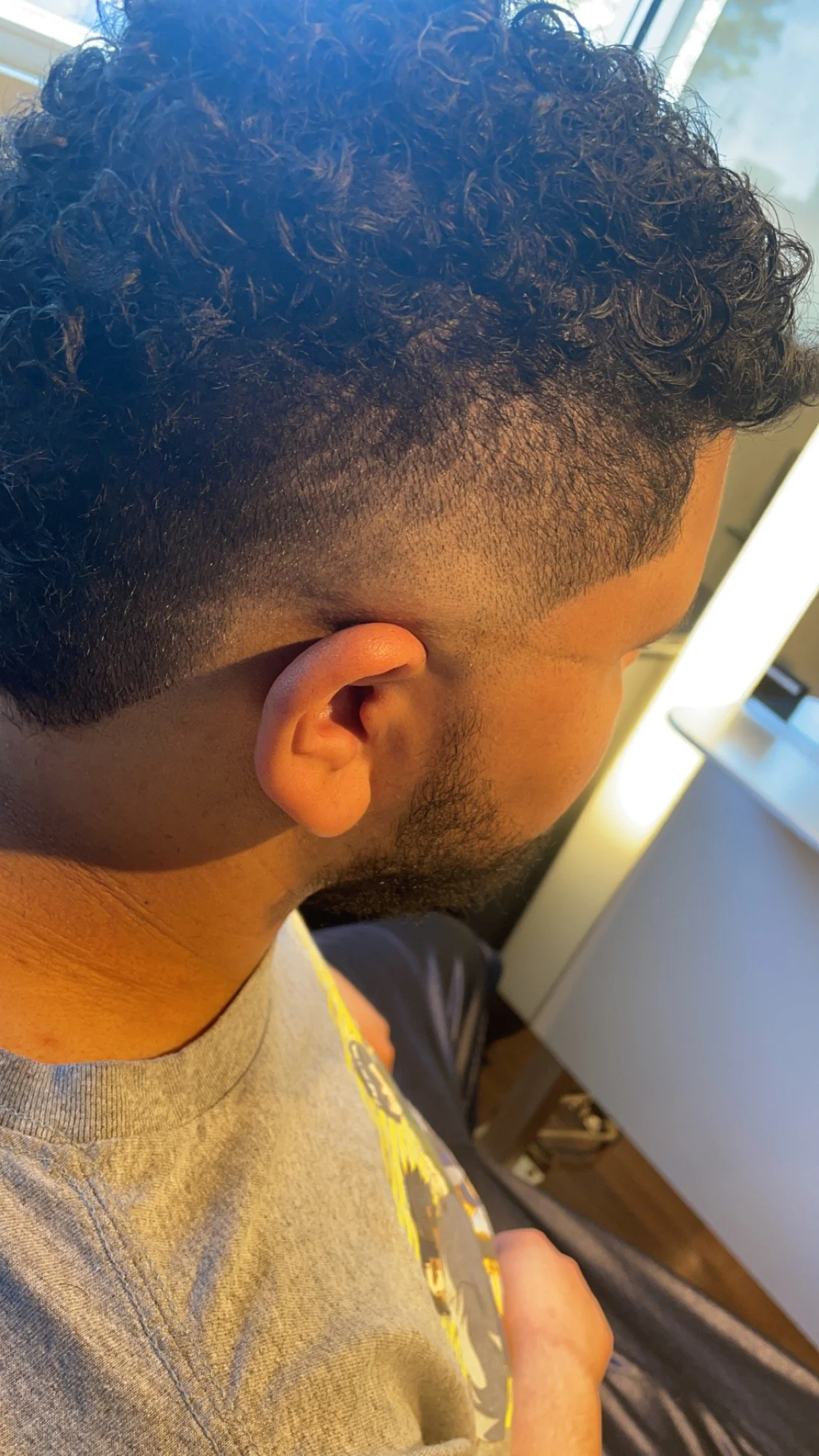 Men’s burst fade in Albuquerque, NM