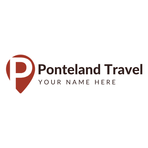 Ponteland Travel Logo with name