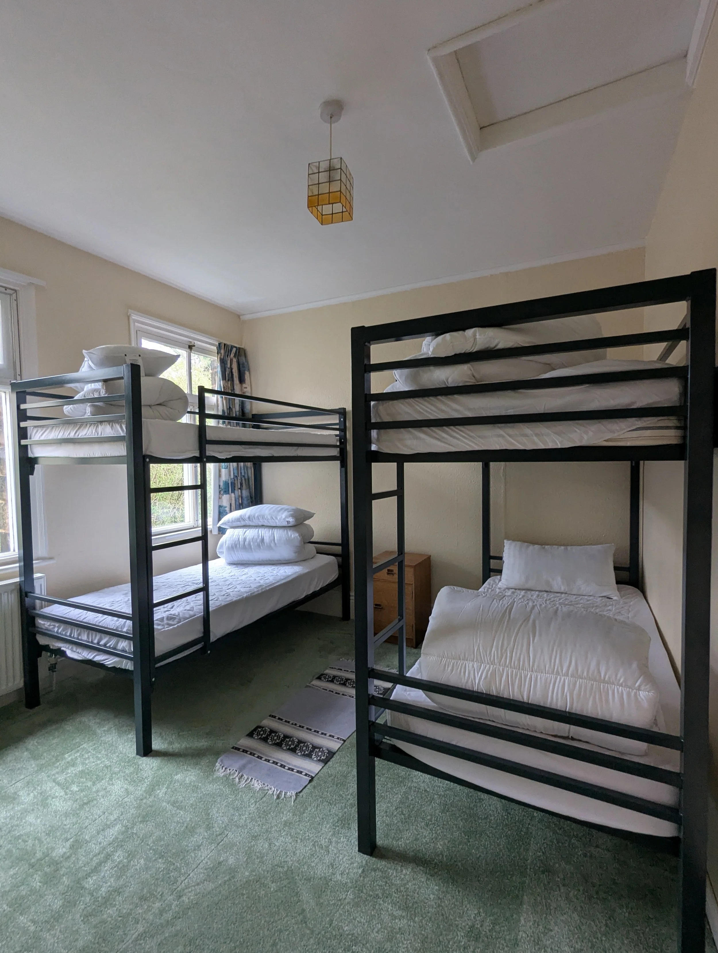 First floor Bedroom #5 (sleeps 4 across two bunk beds)