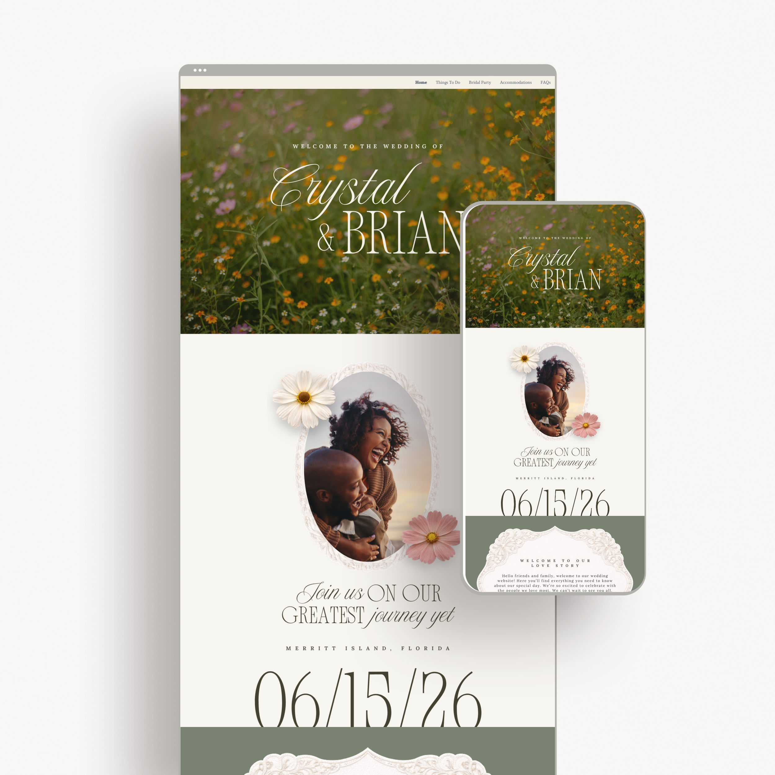 Timeless Wildflowers Website