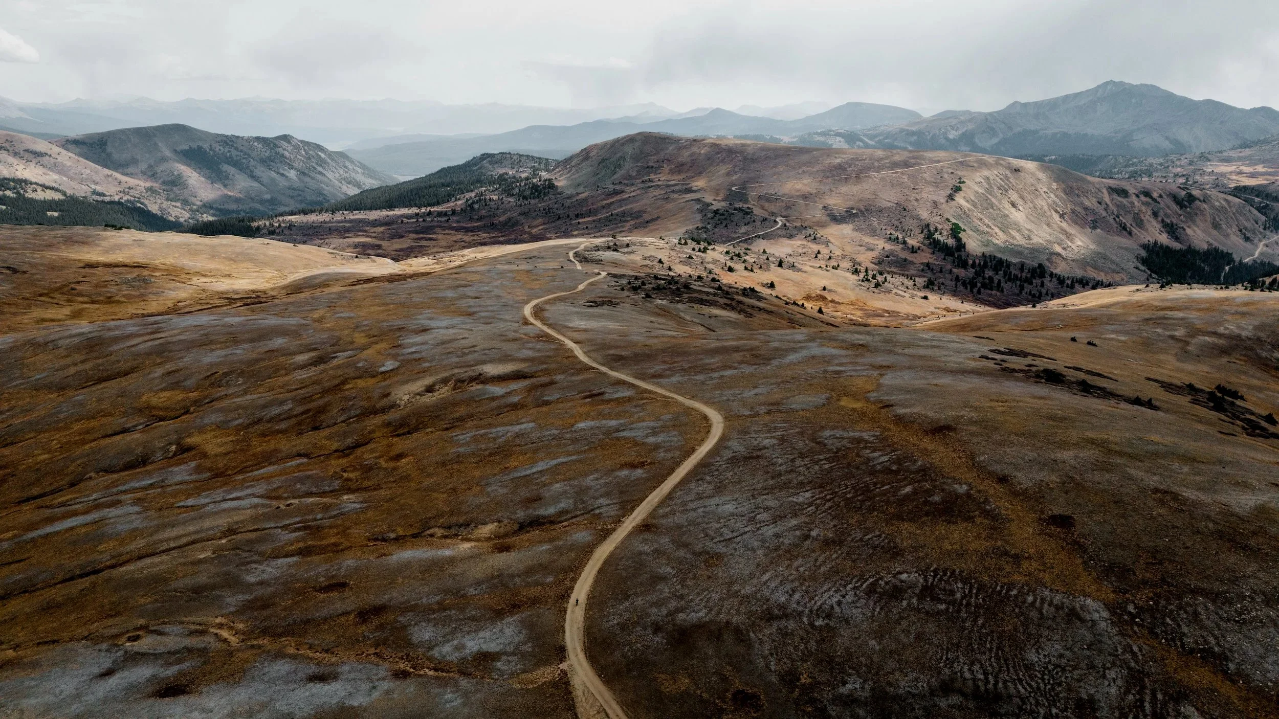 Cycling across the mountains of Colorado