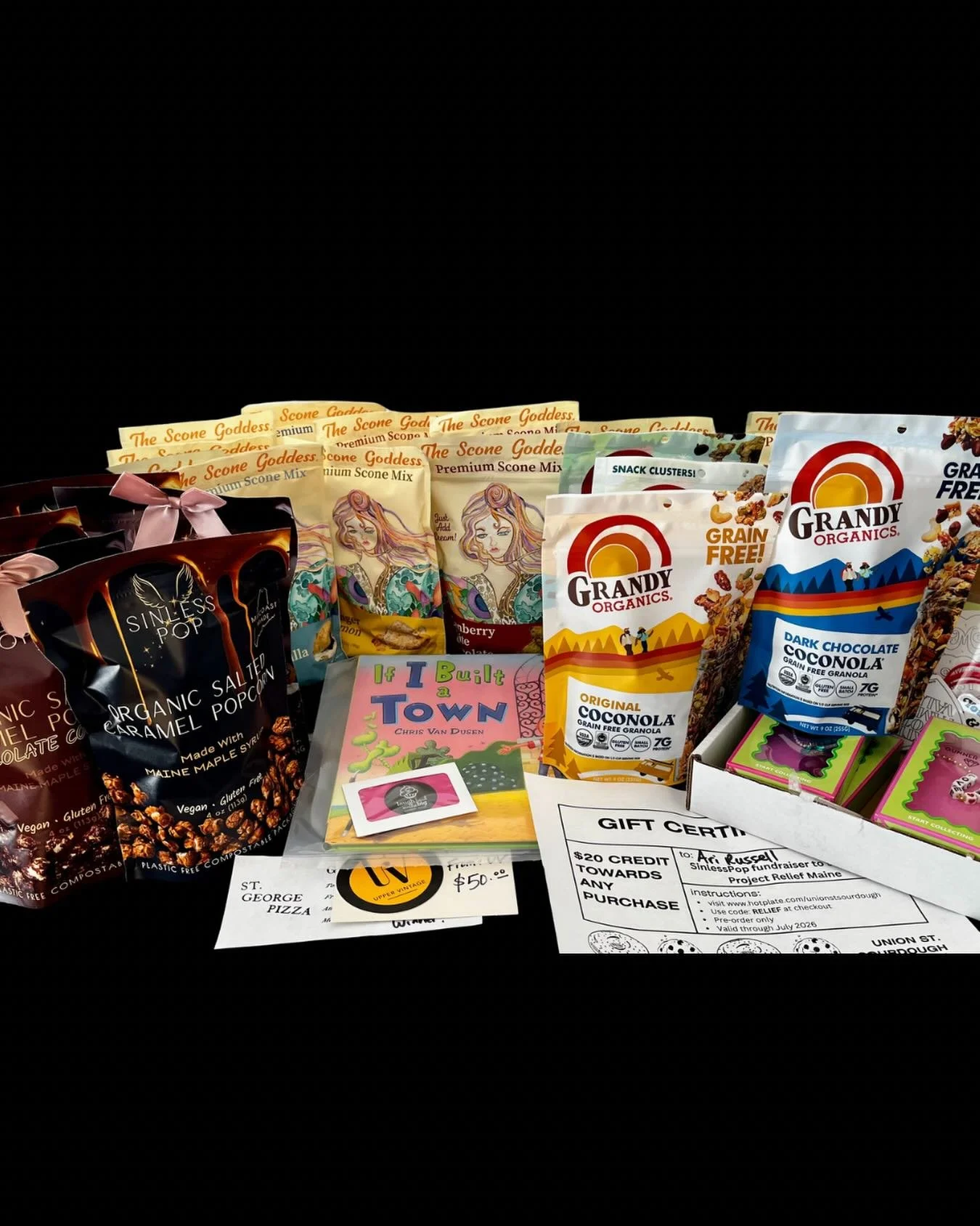 Friends and strangers came together to put together an inspiring raffle. We raised over $500 for @projectreliefme 🙏🏻

This picture is only a portion of the prize I am shipping out to the lucky winner today. I am so grateful to each person who contr