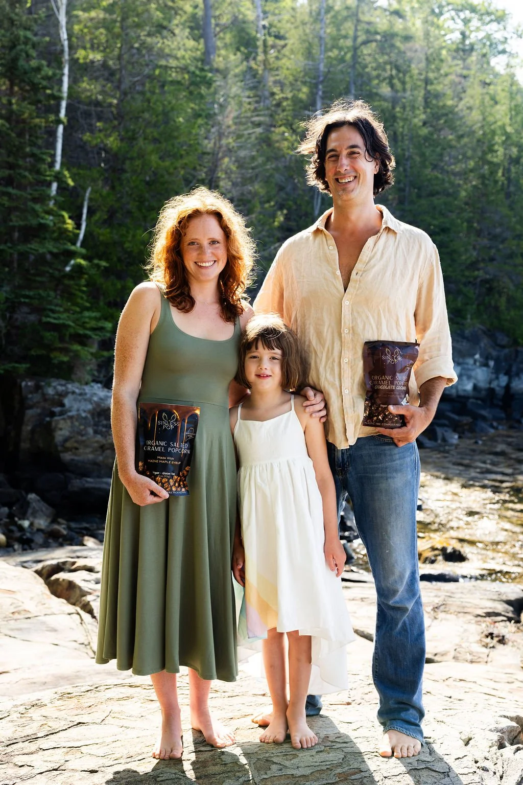 Family-run organic caramel popcorn business in Midcoast Maine