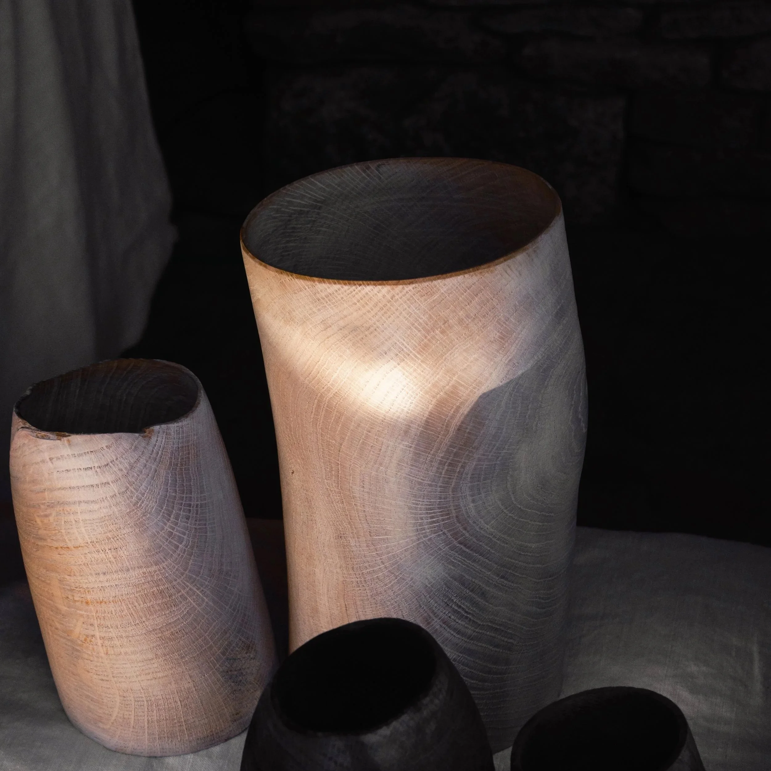 Conjunto II roble blanqueado. Colección clásicas