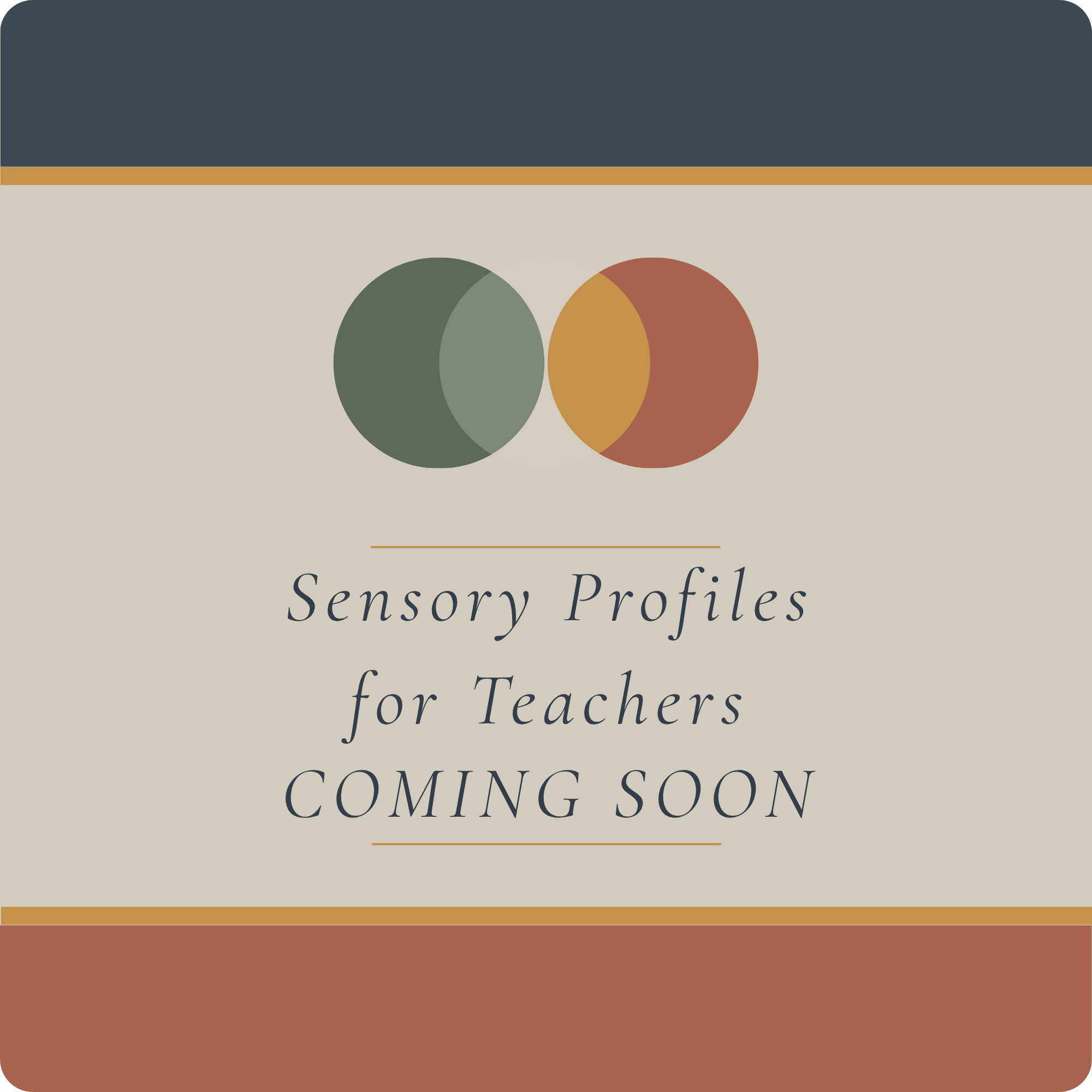 Sensory Profiles for Teachers: Ebooklet and Lesson Plan