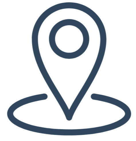 Elite Sitters & Care Co Serving Families Across the DMV icon – map symbol representing professional childcare coverage throughout Washington DC, Maryland, and Virginia