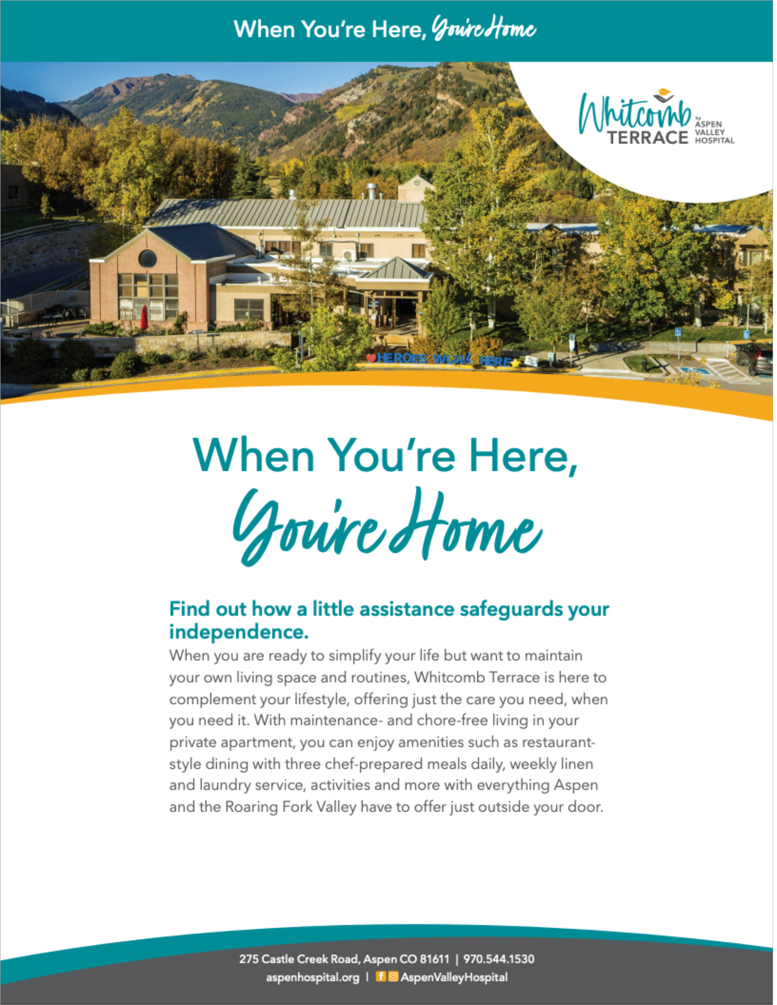 Whitcomb Terrace Welcome Packet cover