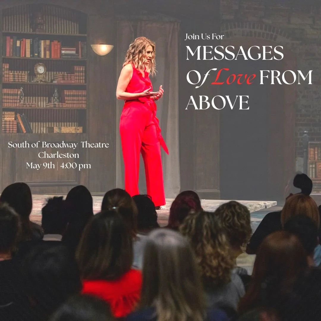 If you are looking for a way to celebrate or honor your mother...or a way to celebrate yourself this Mother's Day, I hope you'll join me live at South of Broadway Theatre in North Charleston for this special event filled with memories, messages and l