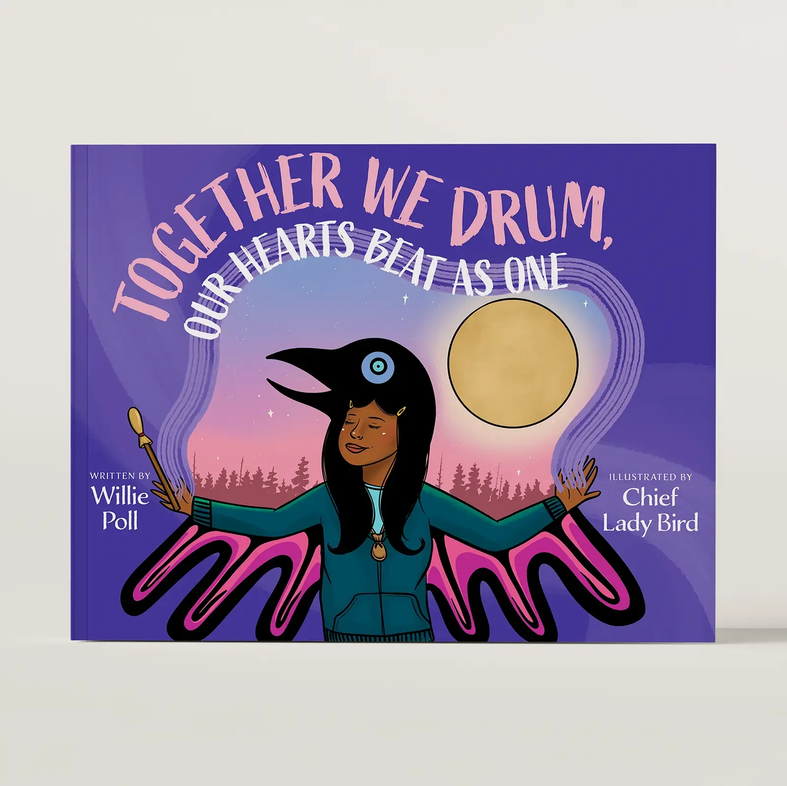 Together We Drum, Our Hearts Beat As One by Willie Poll